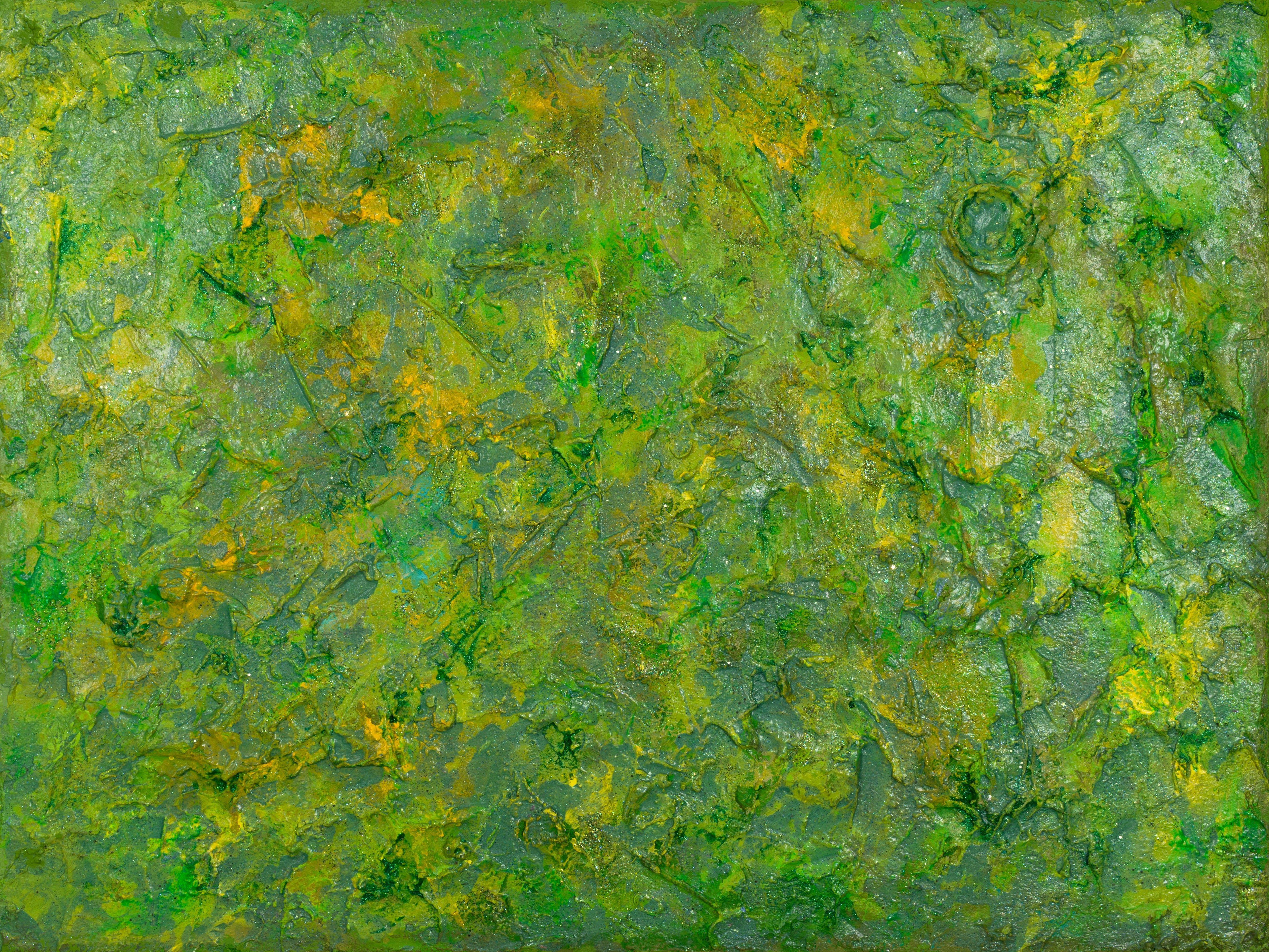 Abstract Painting de Pamela Rys - Esencia interior, Pintura, Acrílico sobre lienzo