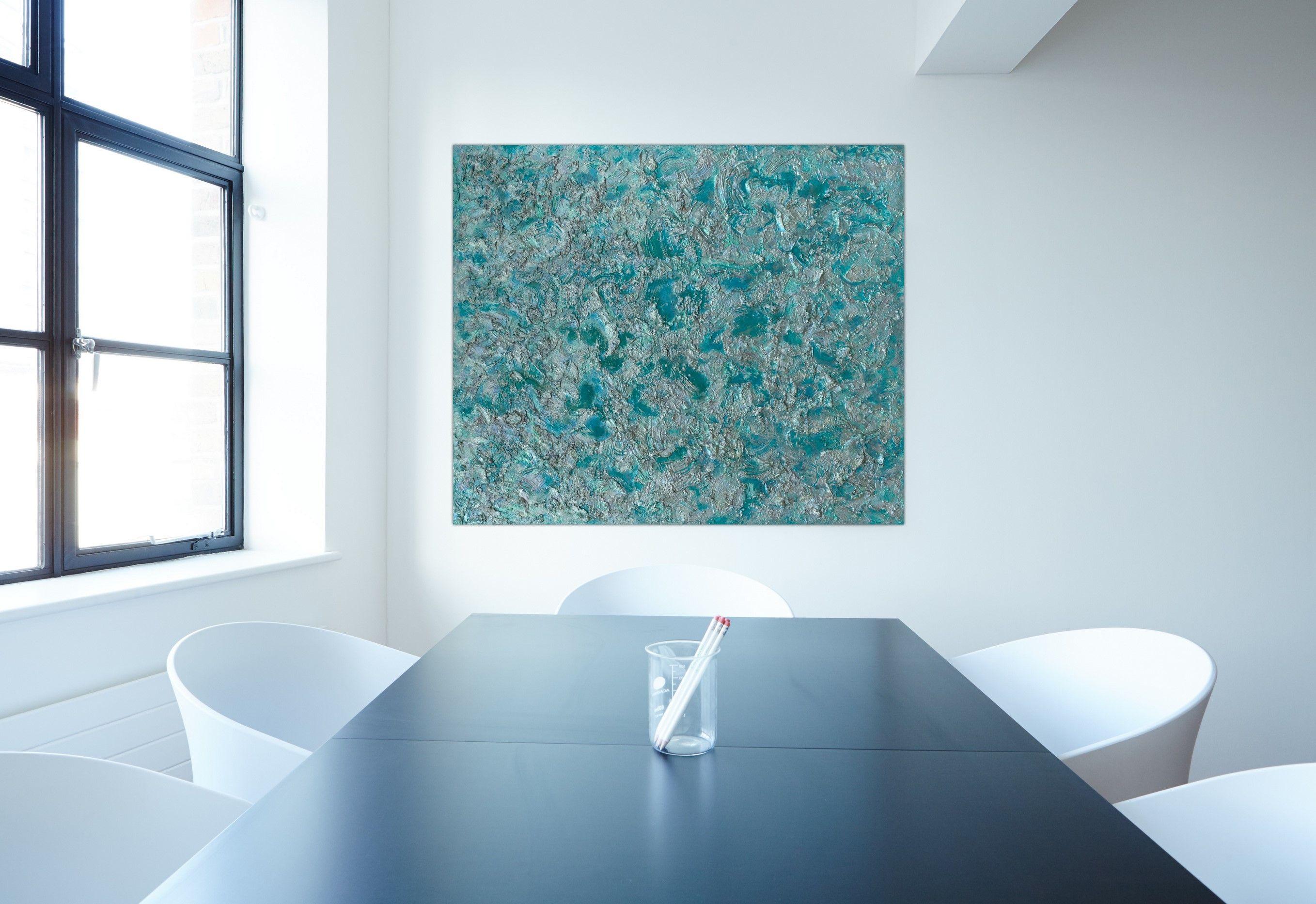 Giove, Pittura, Olio su tela - Painting Astratto di Pamela Rys