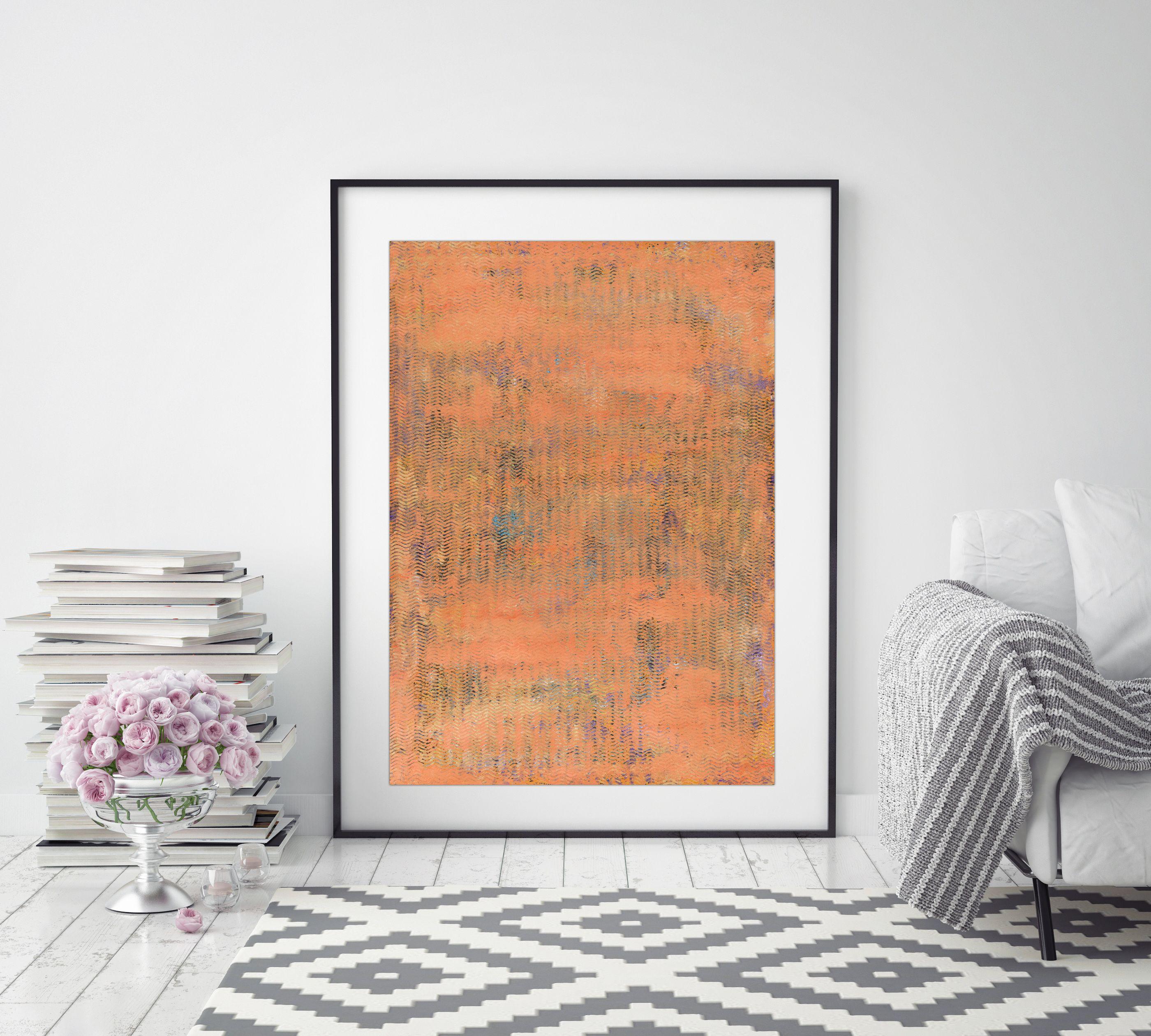 Sobre las olas, Pintura, Acrílico sobre papel - Painting Abstracto de Pamela Rys