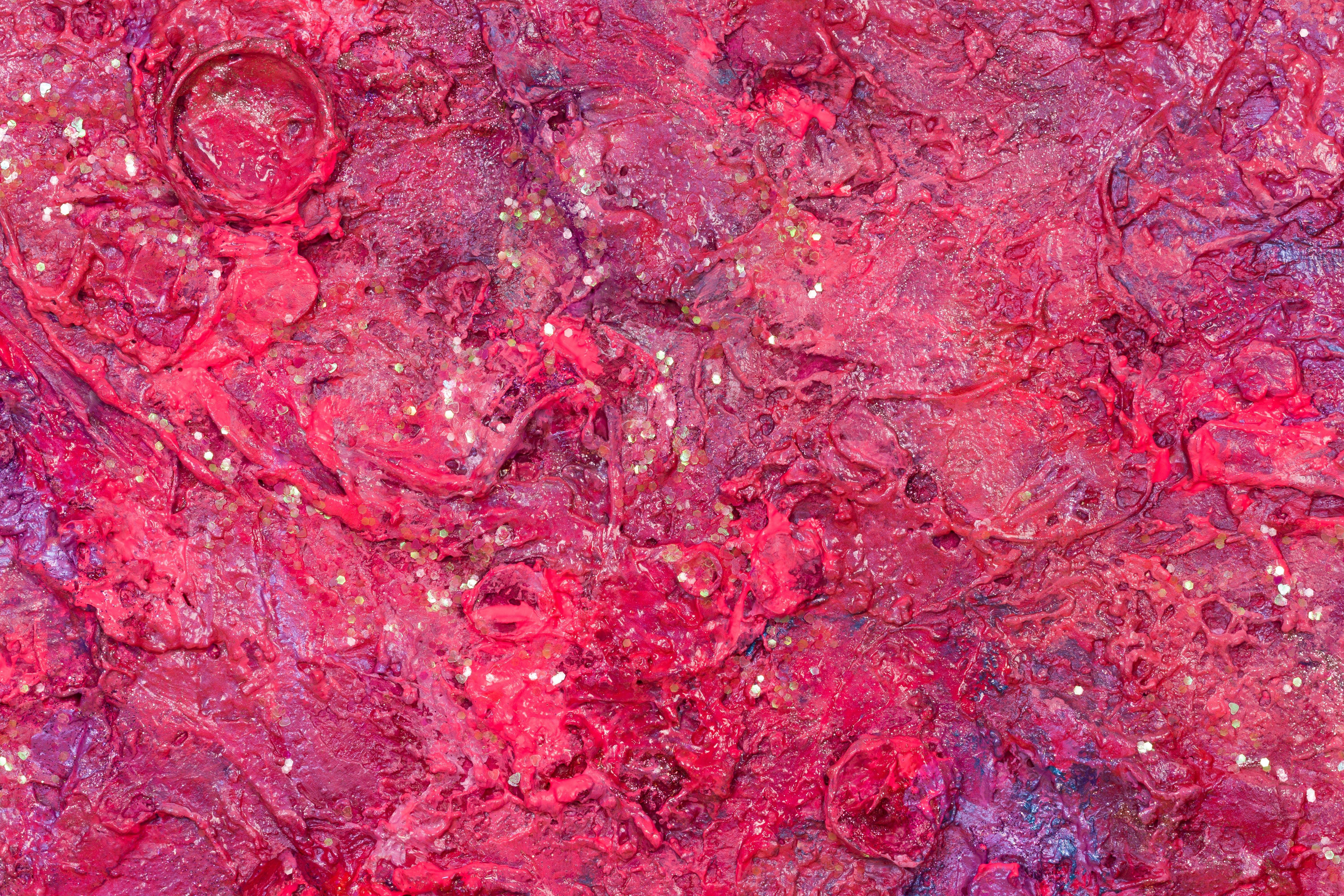Phoebe, Pittura, Olio su tela - Painting Astratto di Pamela Rys