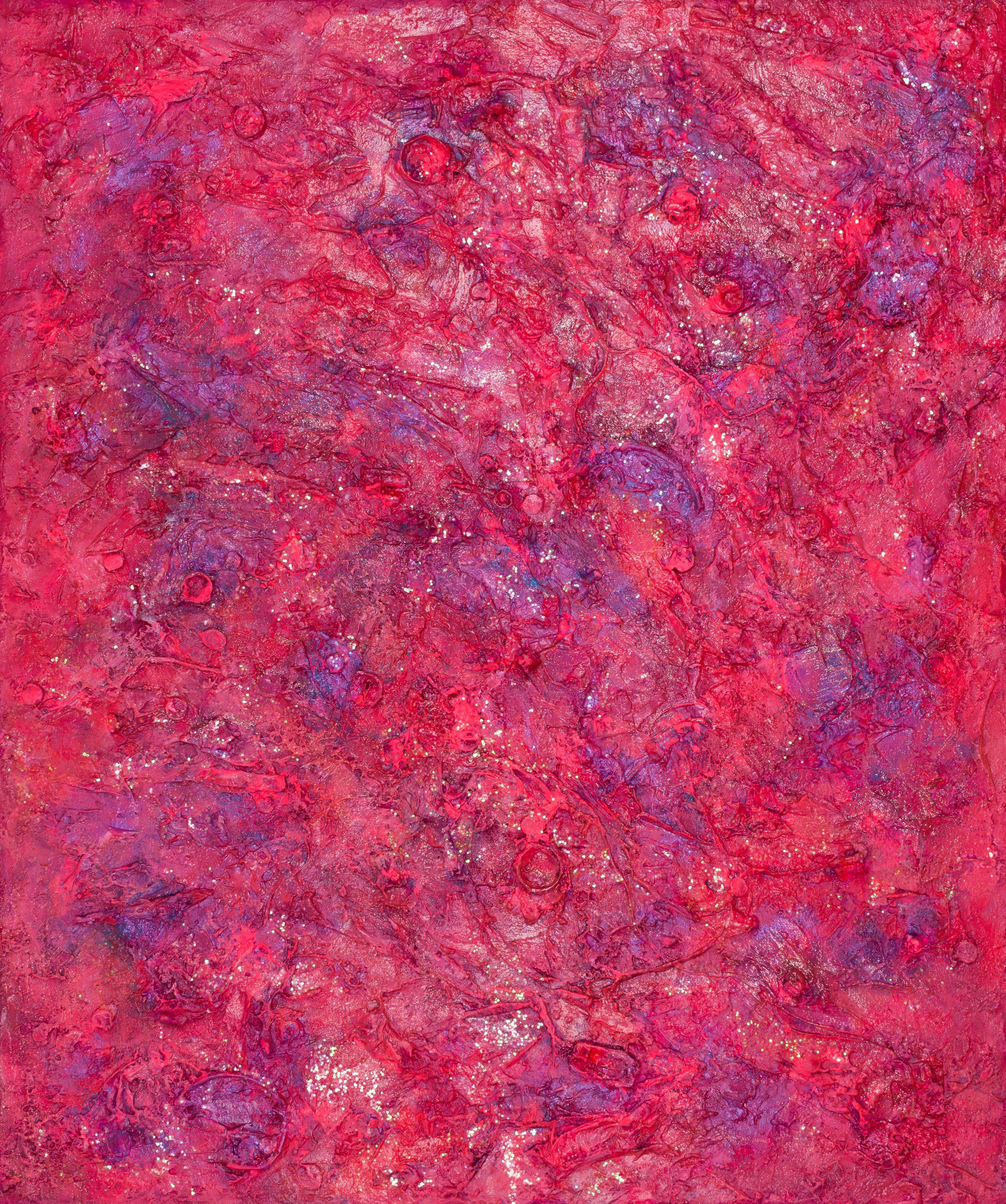 Abstract Painting di Pamela Rys - Phoebe, Pittura, Olio su tela