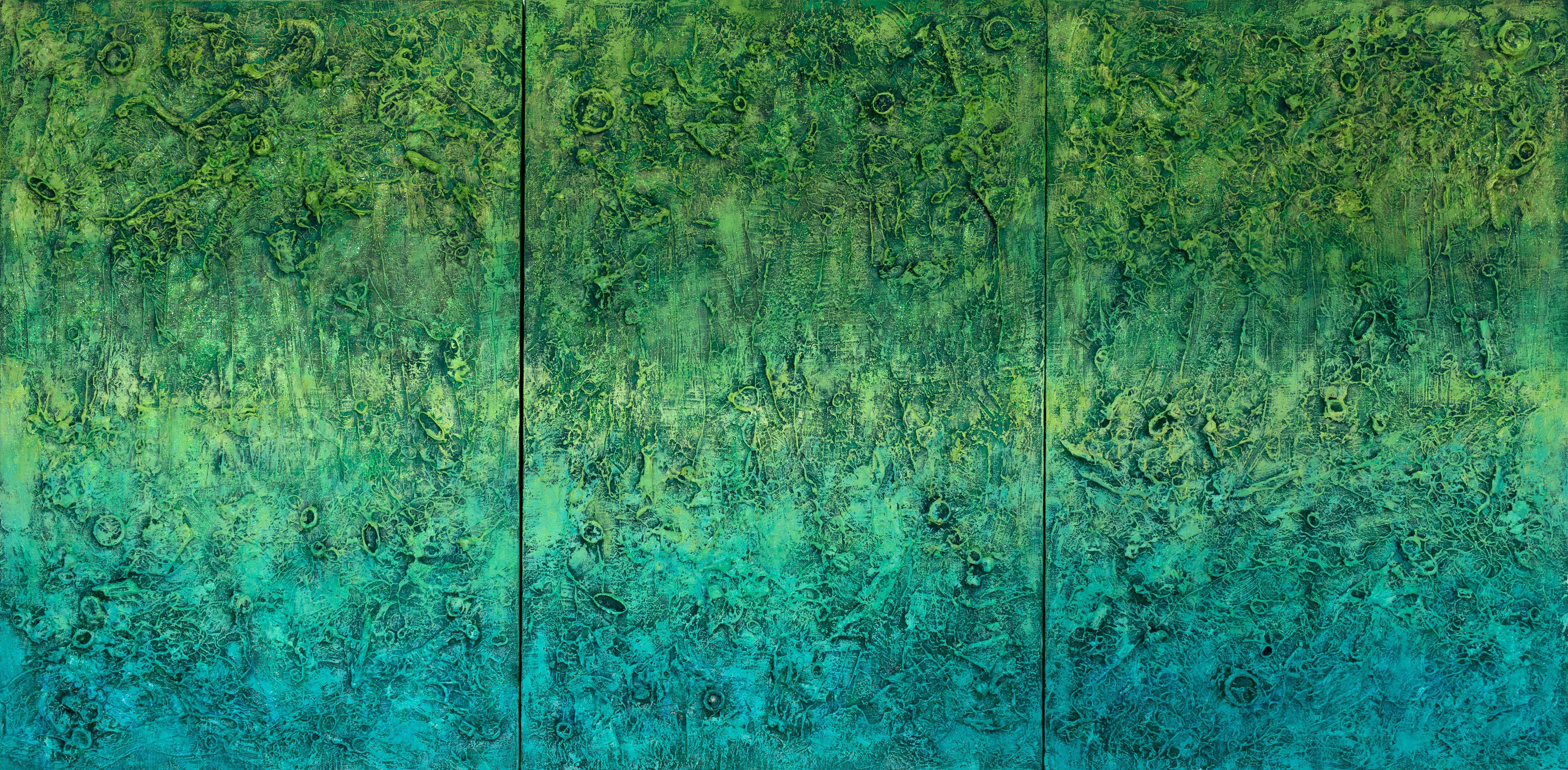 El enraizamiento, Pintura, Acrílico sobre lienzo - Painting de Pamela Rys