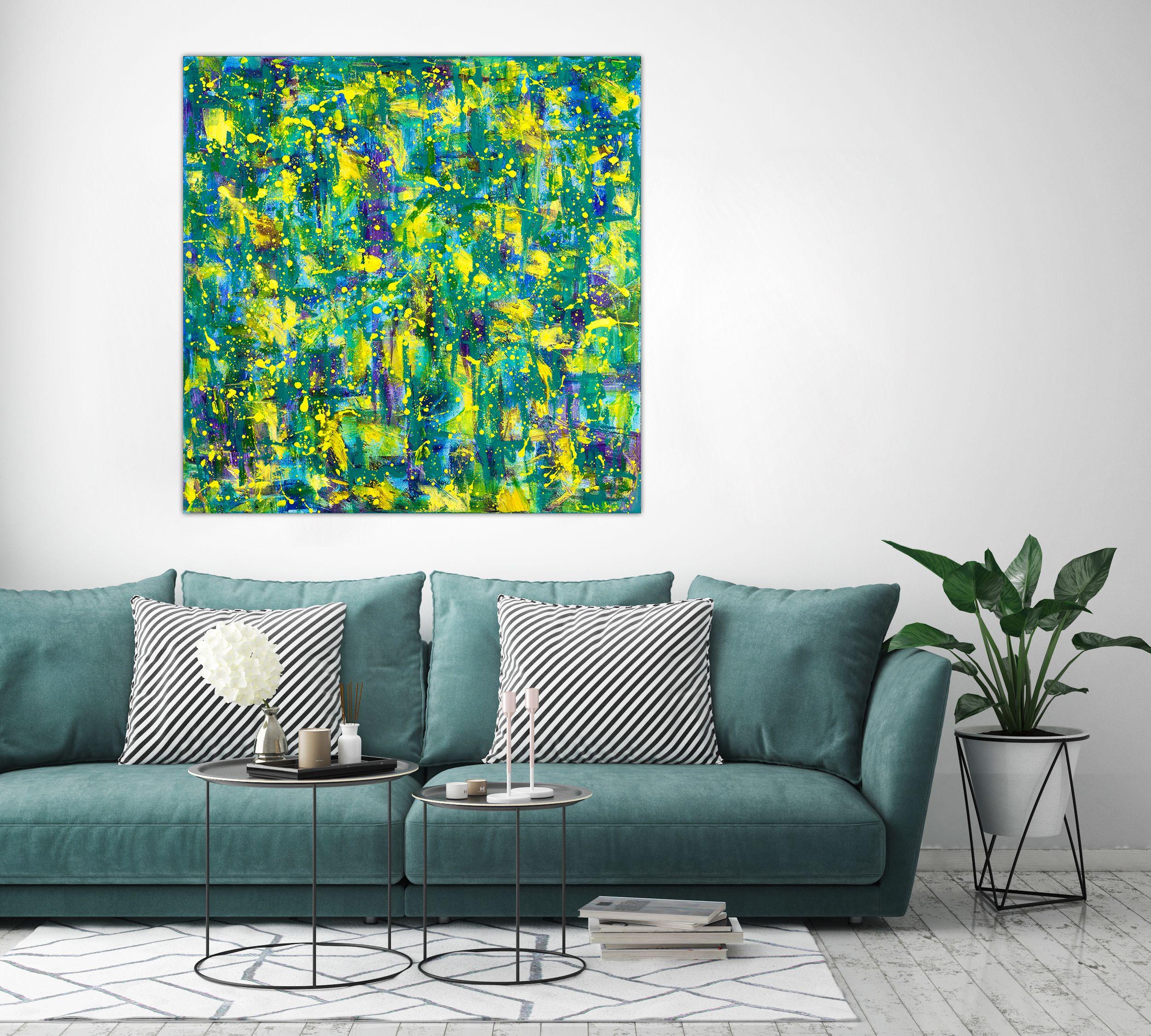 Benvenuti nella Jungling, Pittura, Olio su tela in vendita 2