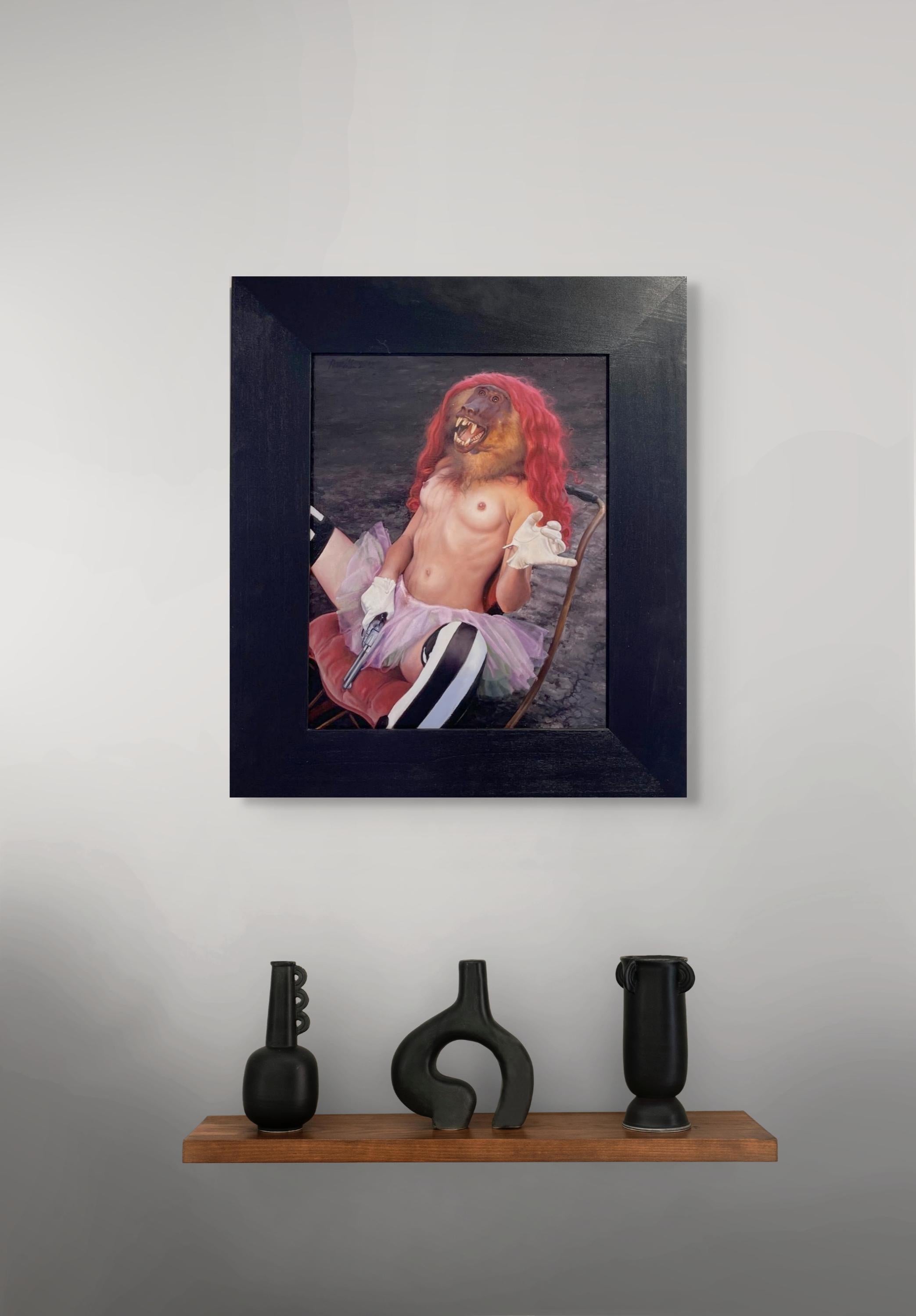 „Metempsychosis: Ginger Snapped“, Ölgemälde im Angebot 2