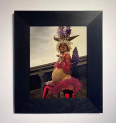 "The Mooring of Scarlet" (2013) , Original Female Portrait Oil Painting