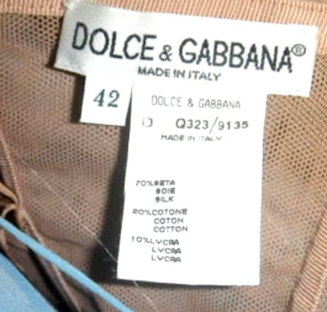 Women's Pamela's Dolce & Gabbana 1998 Corset Butterfly Evening Gown Dress