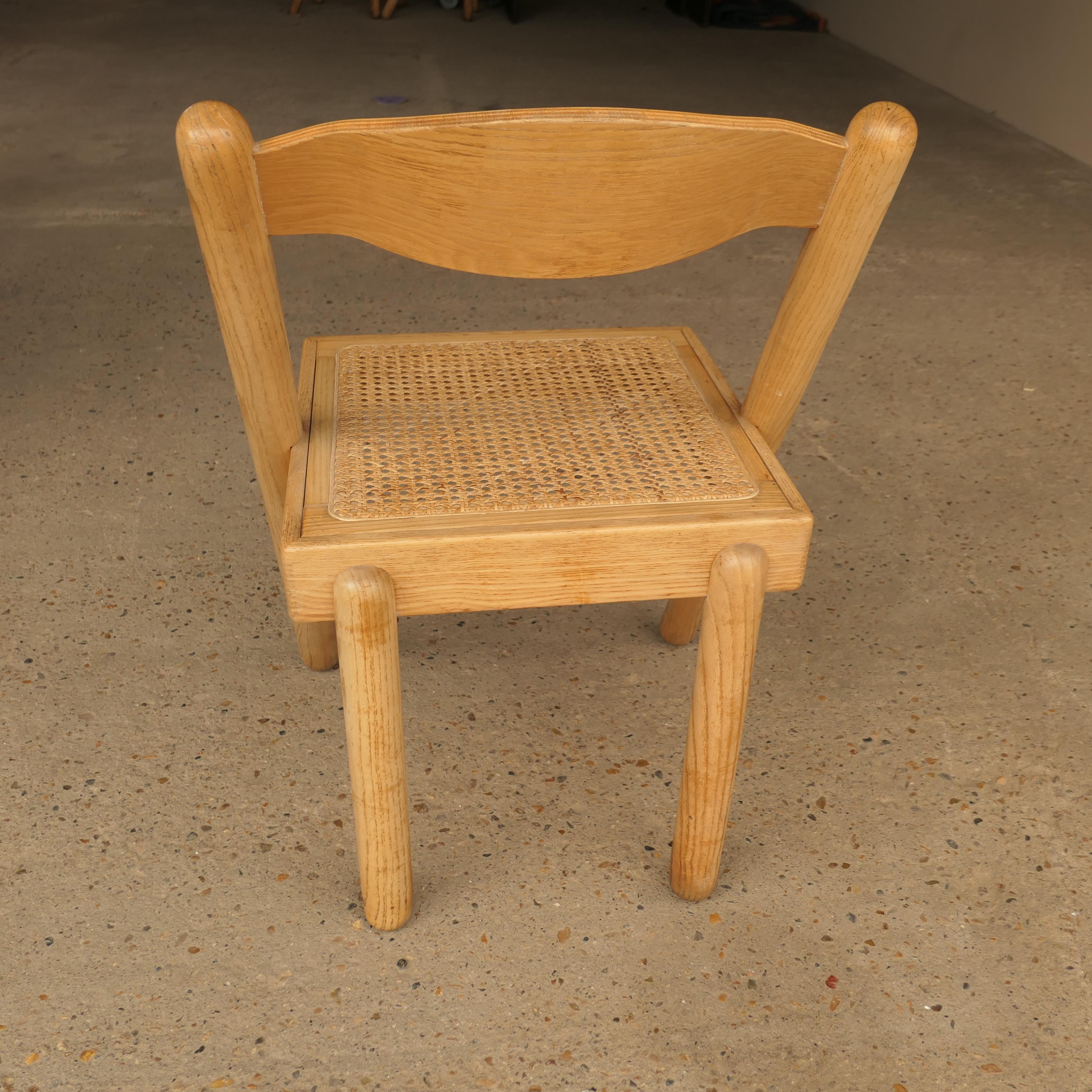Pamio und Toso Rattan-Esszimmerstühle im Angebot 6