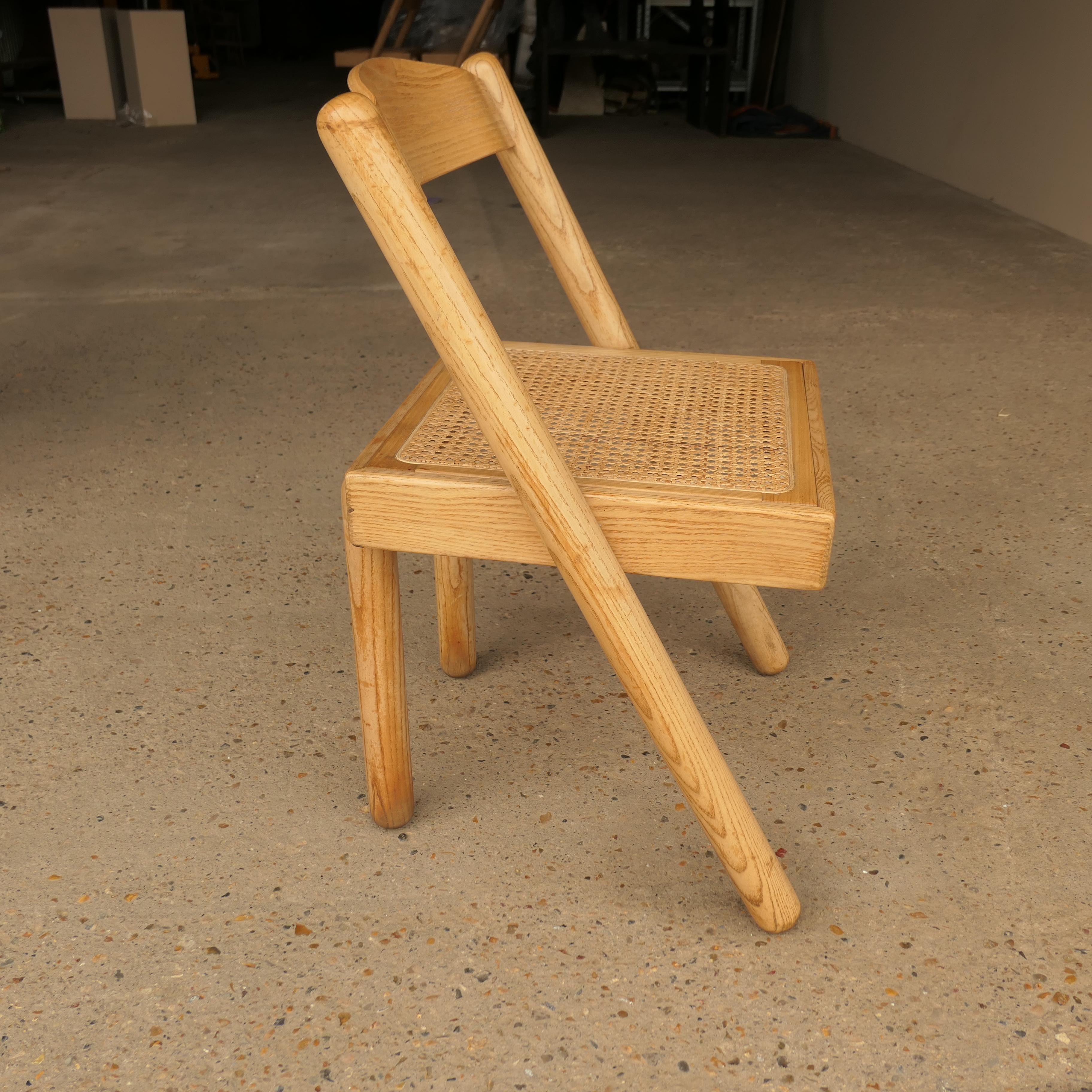 Pamio und Toso Rattan-Esszimmerstühle im Angebot 8