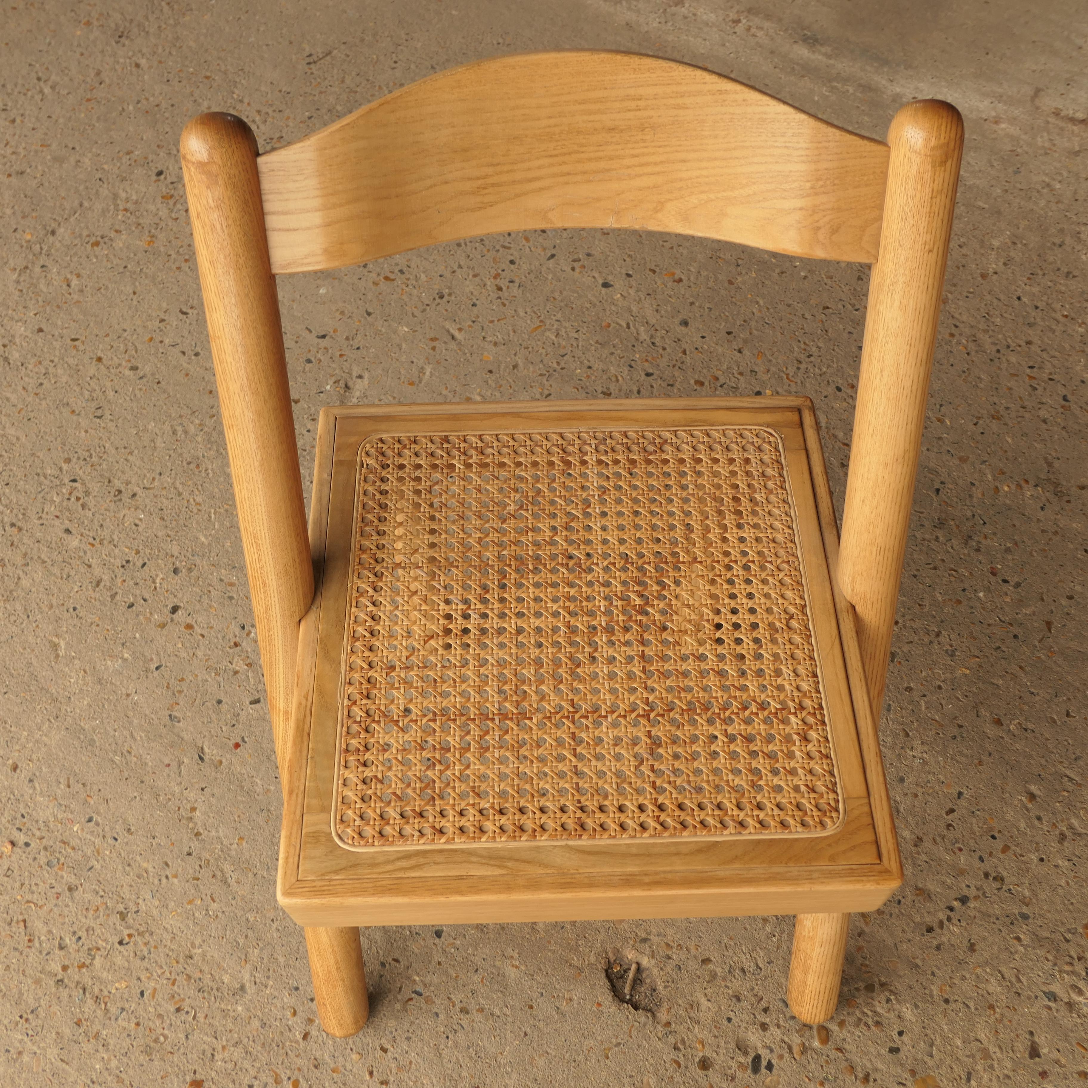 Pamio und Toso Rattan-Esszimmerstühle im Angebot 11