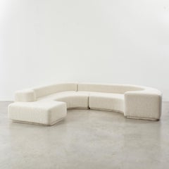 Pamio, Toso & Massari Lara Sofa, Stilwood, Italy 1968