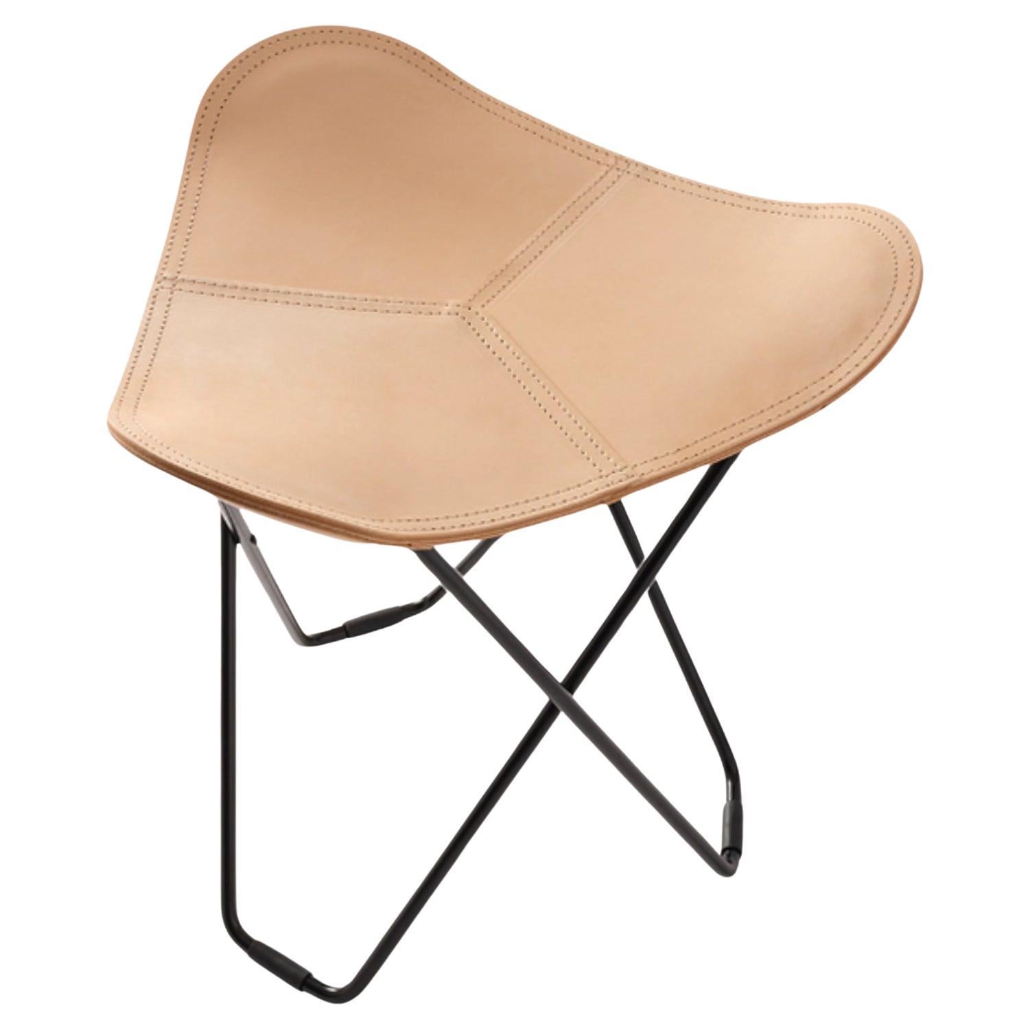 Pampa Flying Goose Footstool di Cuero Design in vendita