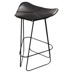 Tabouret de comptoir en cuir Pampa par Cuero Design