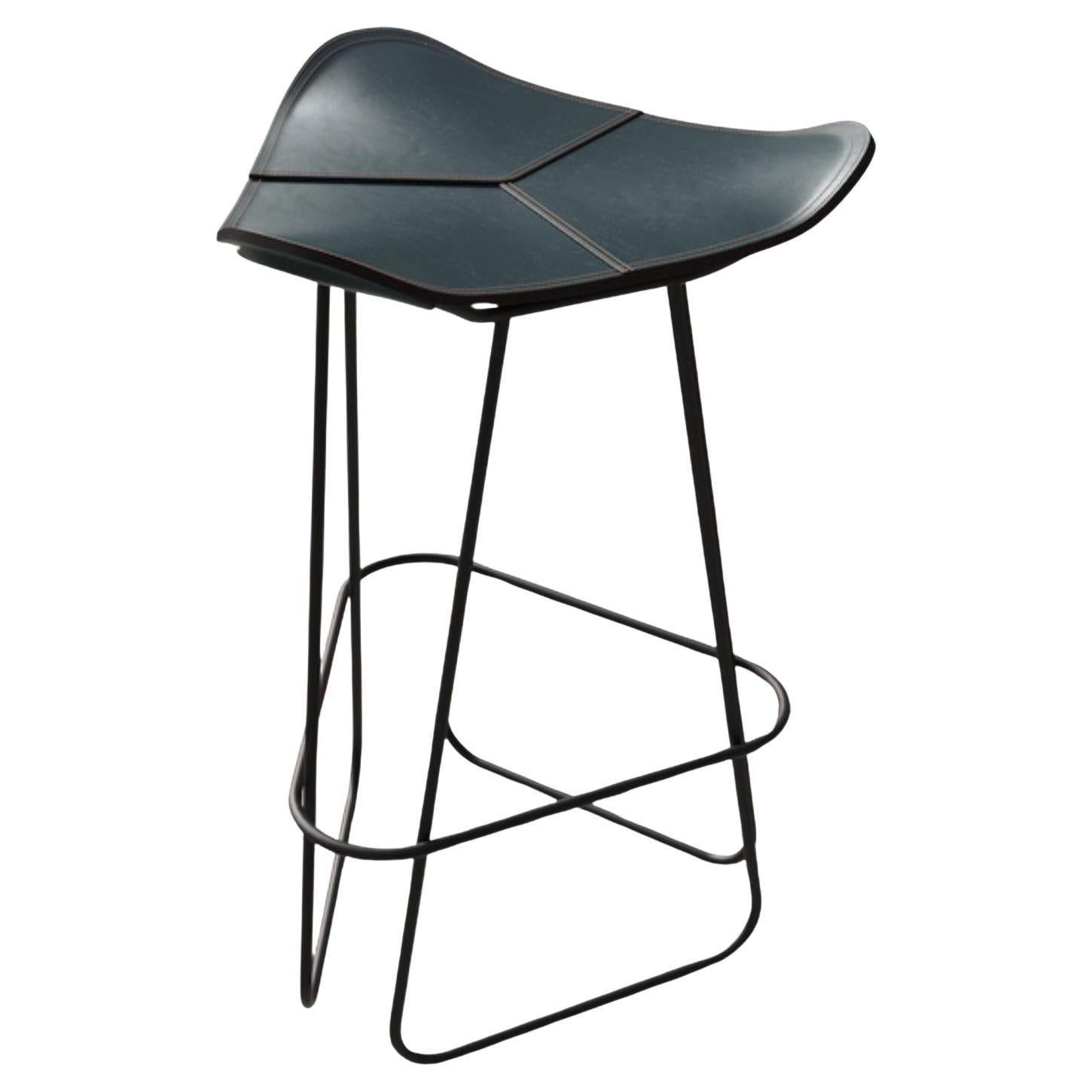 Pampa Leather Counter Stool by Cuero Design