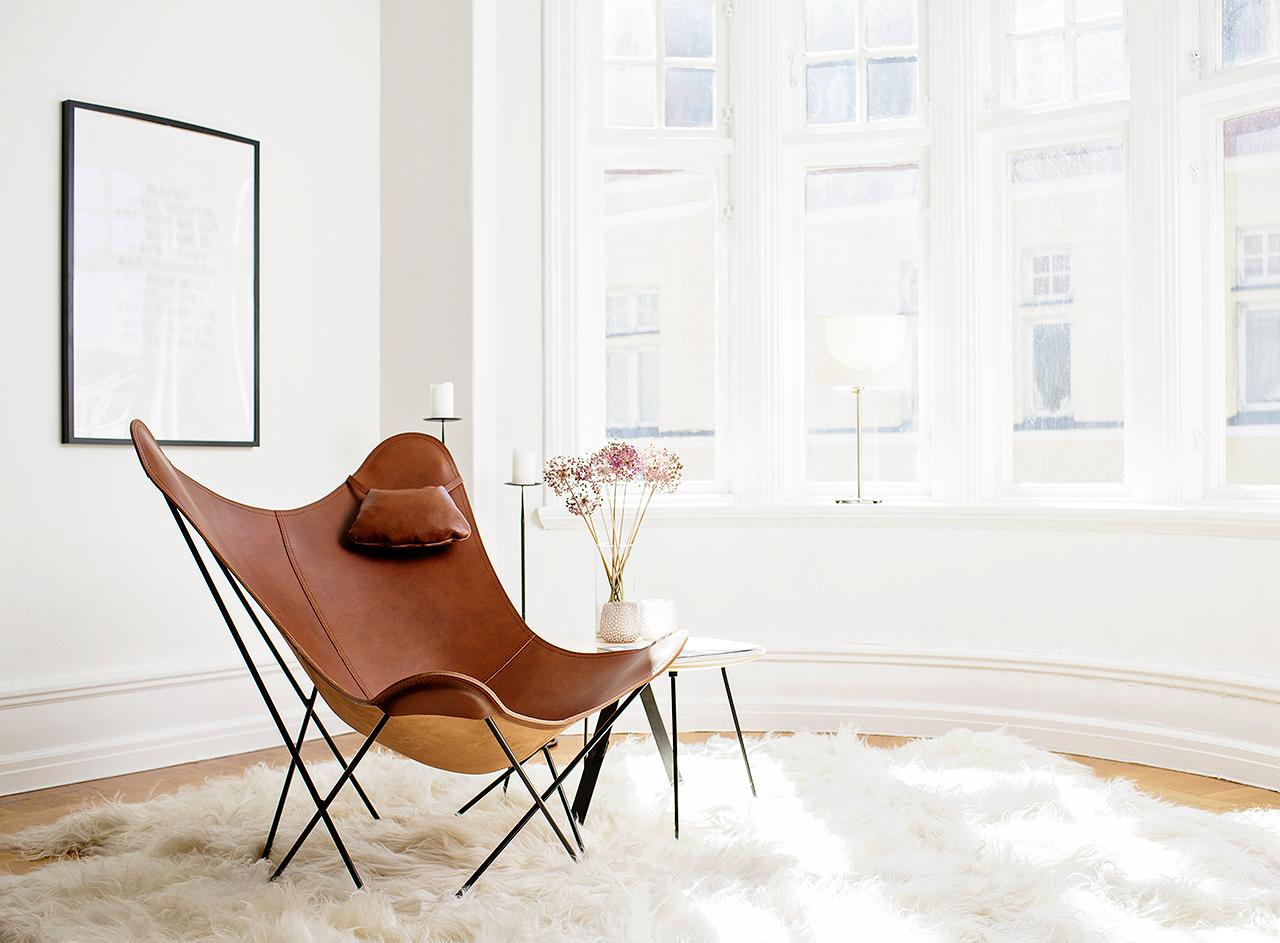 Pampa Mariposa Lounge Chair by Cuero Design For Sale 3