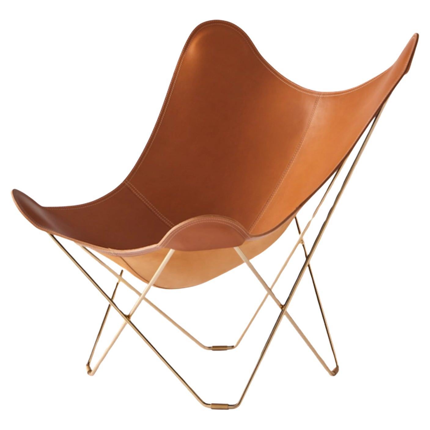 Pampa Mariposa Lounge Chair di Cuero Design