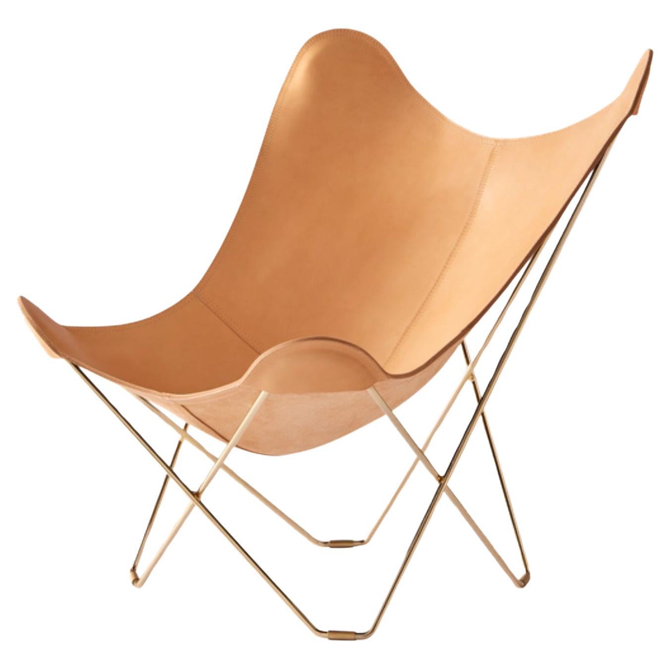 Pampa Mariposa Lounge Chair di Cuero Design