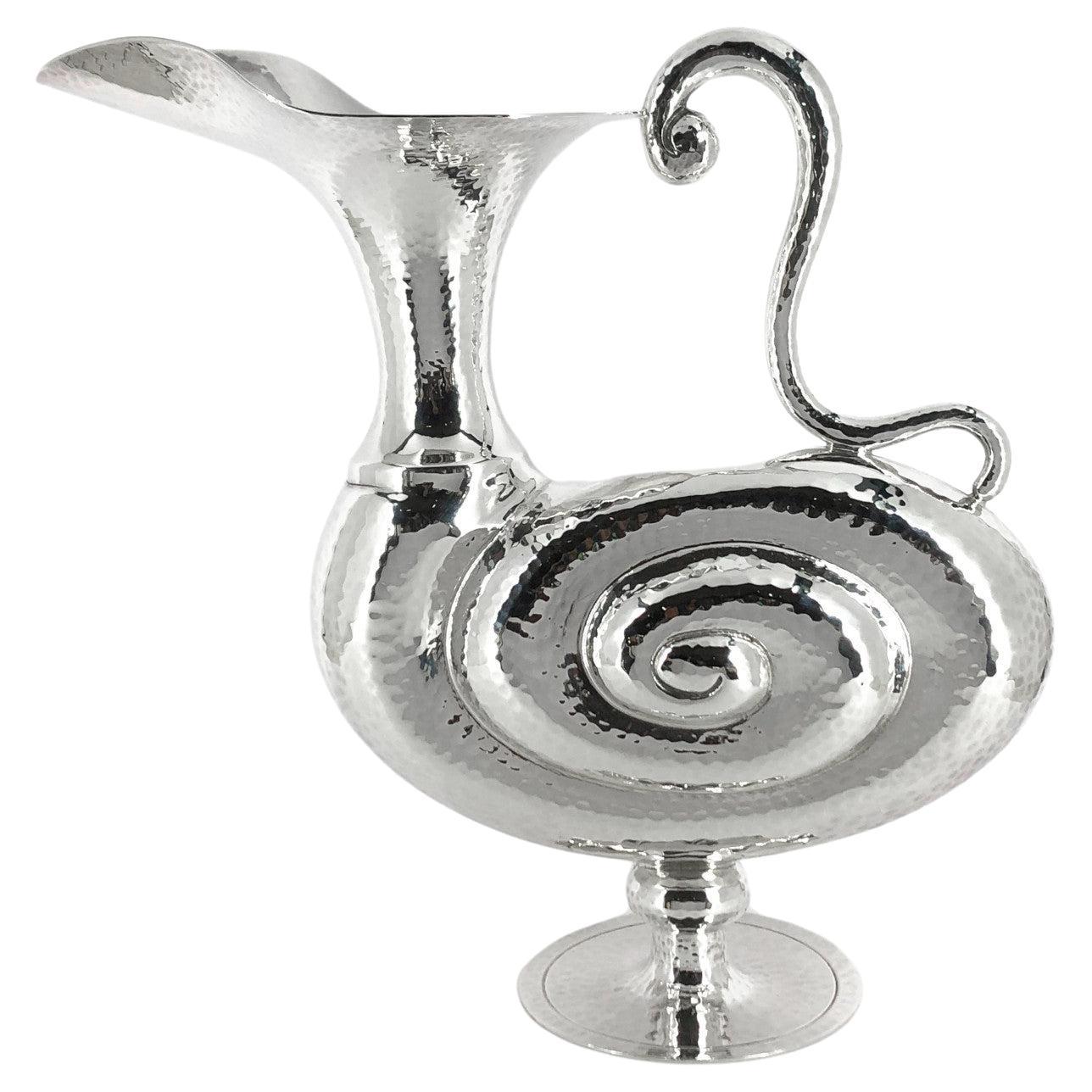 Pampaloni bichierography silver jug