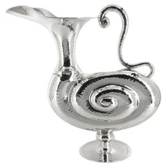 Pampaloni bichierography silver jug
