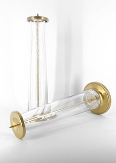 Pampaloni sterling silver gilt troy candelabra