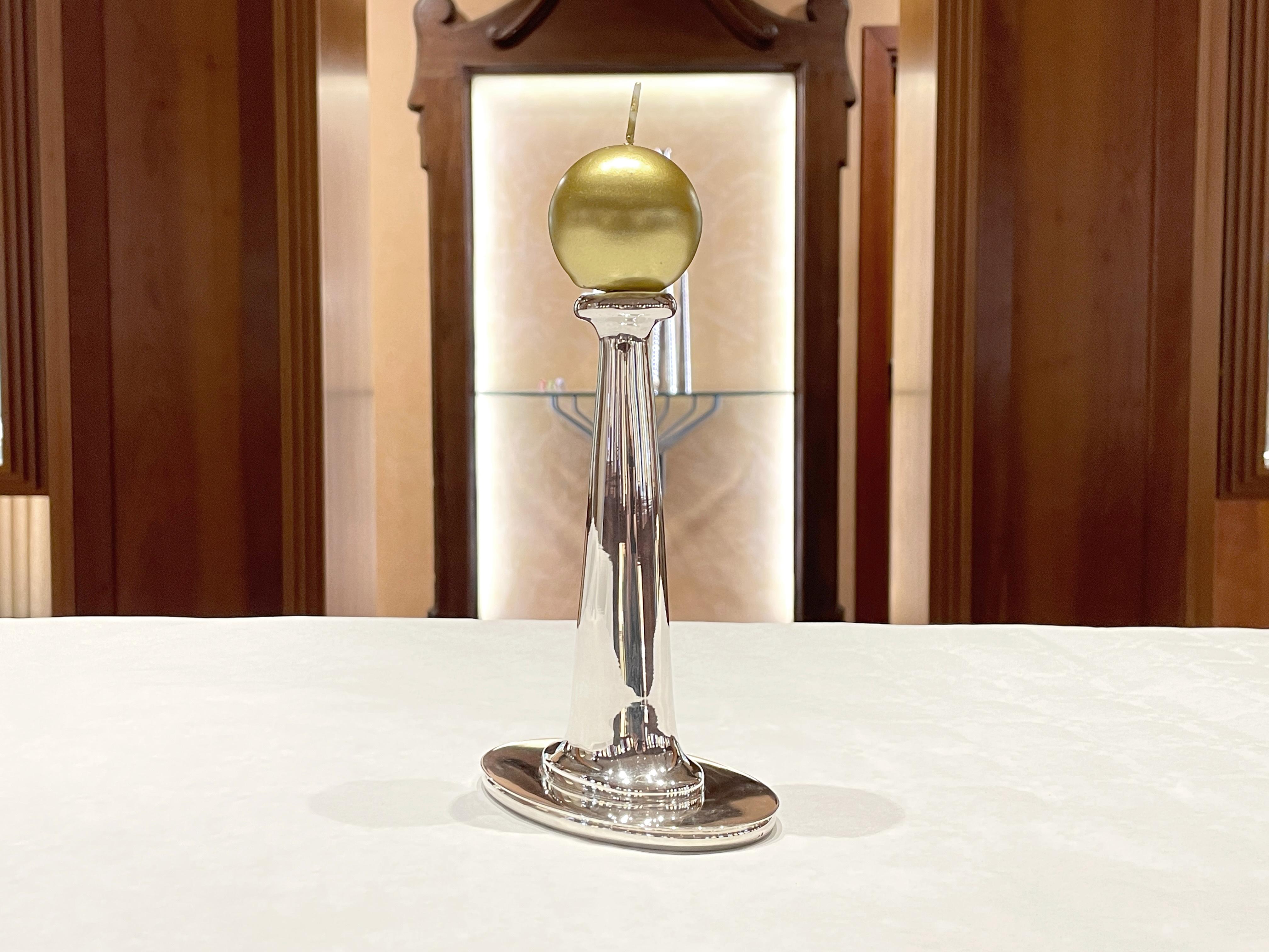 Pampaloni candelabro in argento sterling in vendita 1
