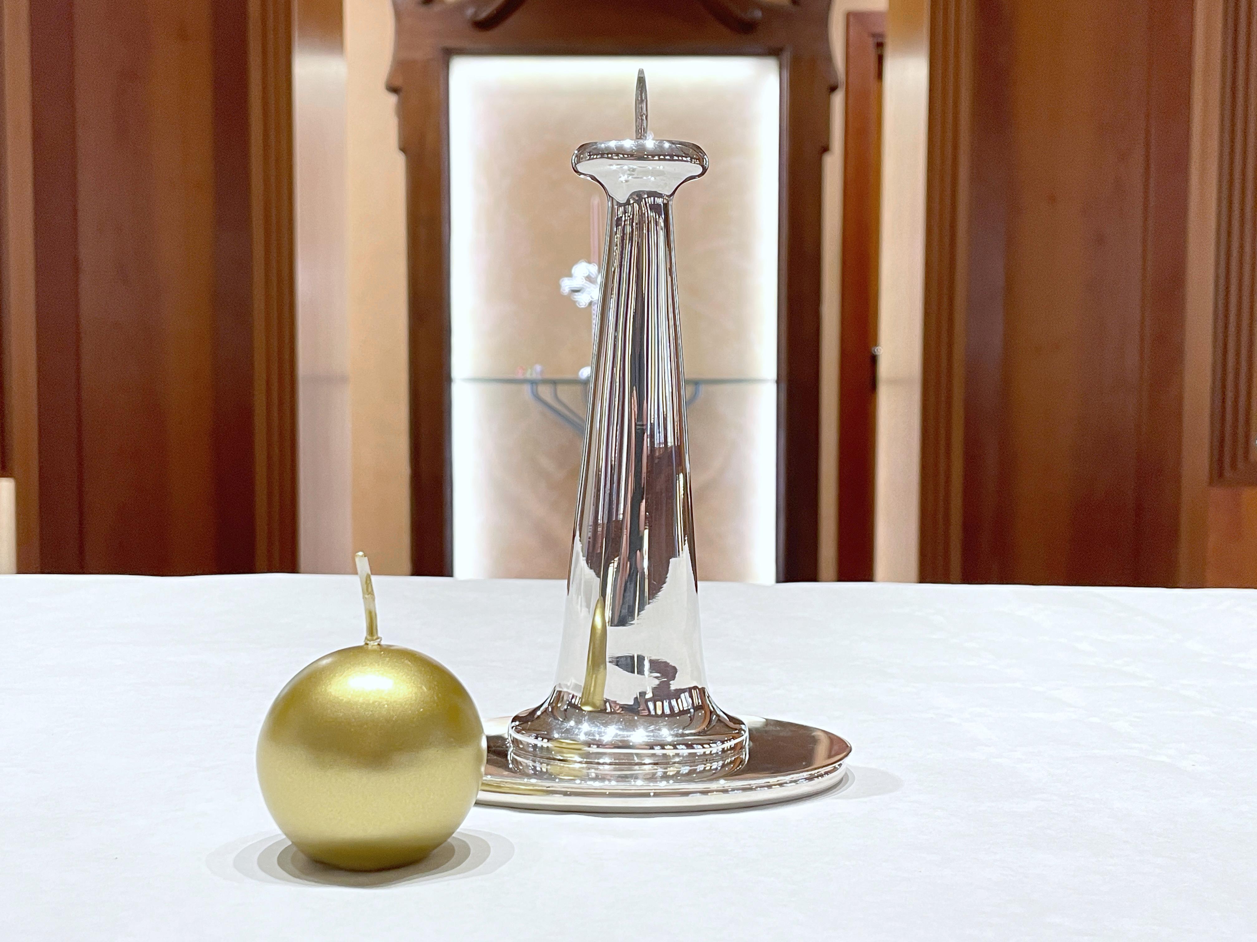 Pampaloni candelabro in argento sterling in vendita 3