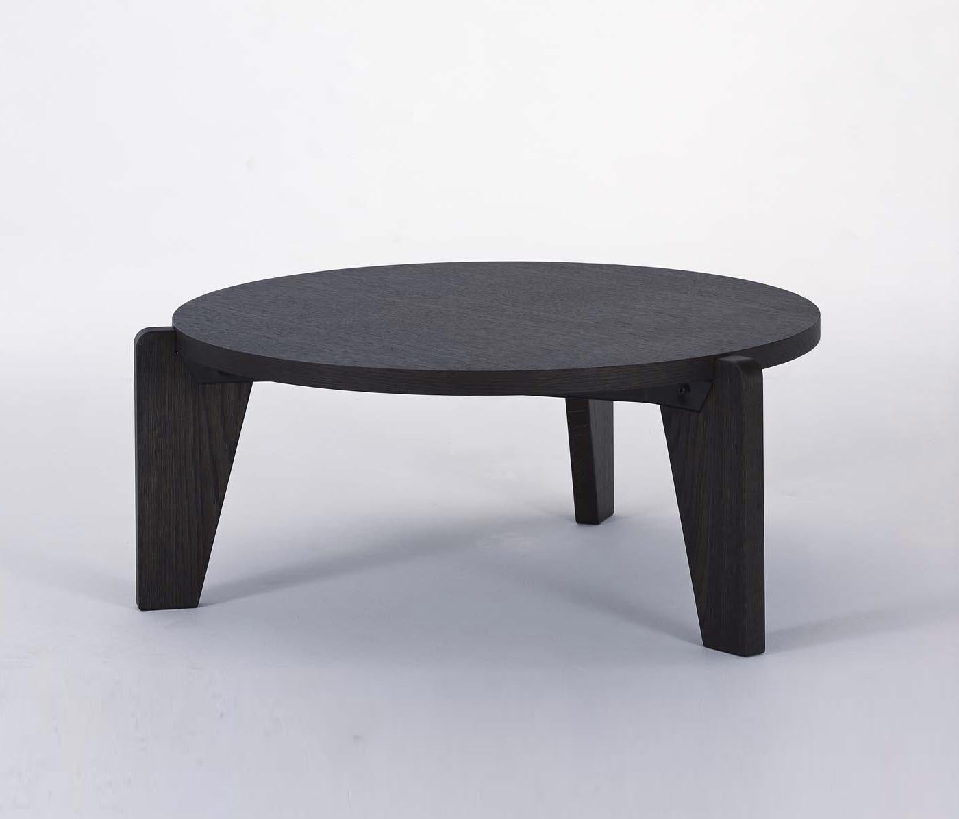 Jean Prouvé Guéridon Bas Coffee Table in Natural Oak for Vitra 1