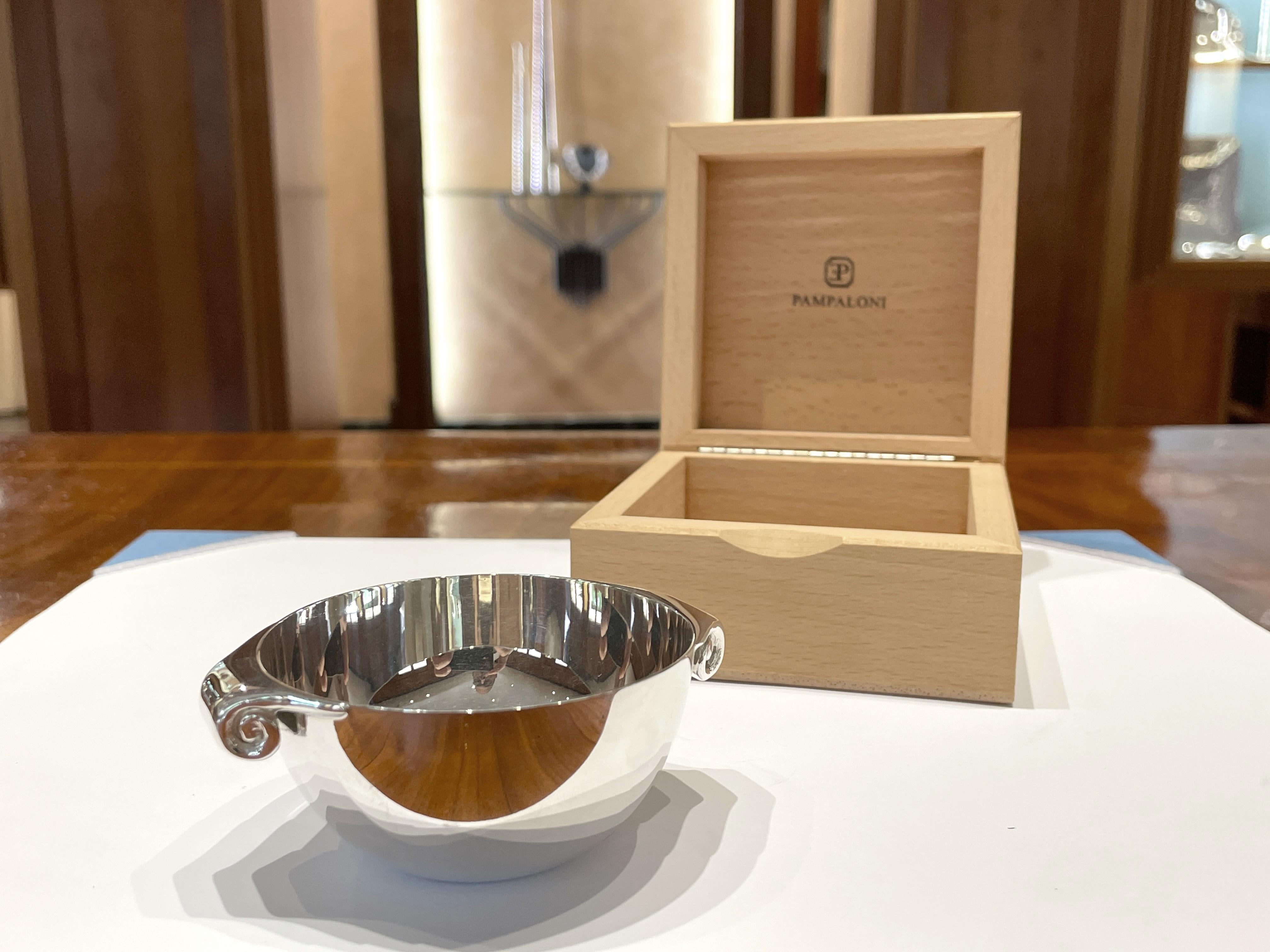 da uomo o donna Pampaloni mini vaso in argento sterling in vendita