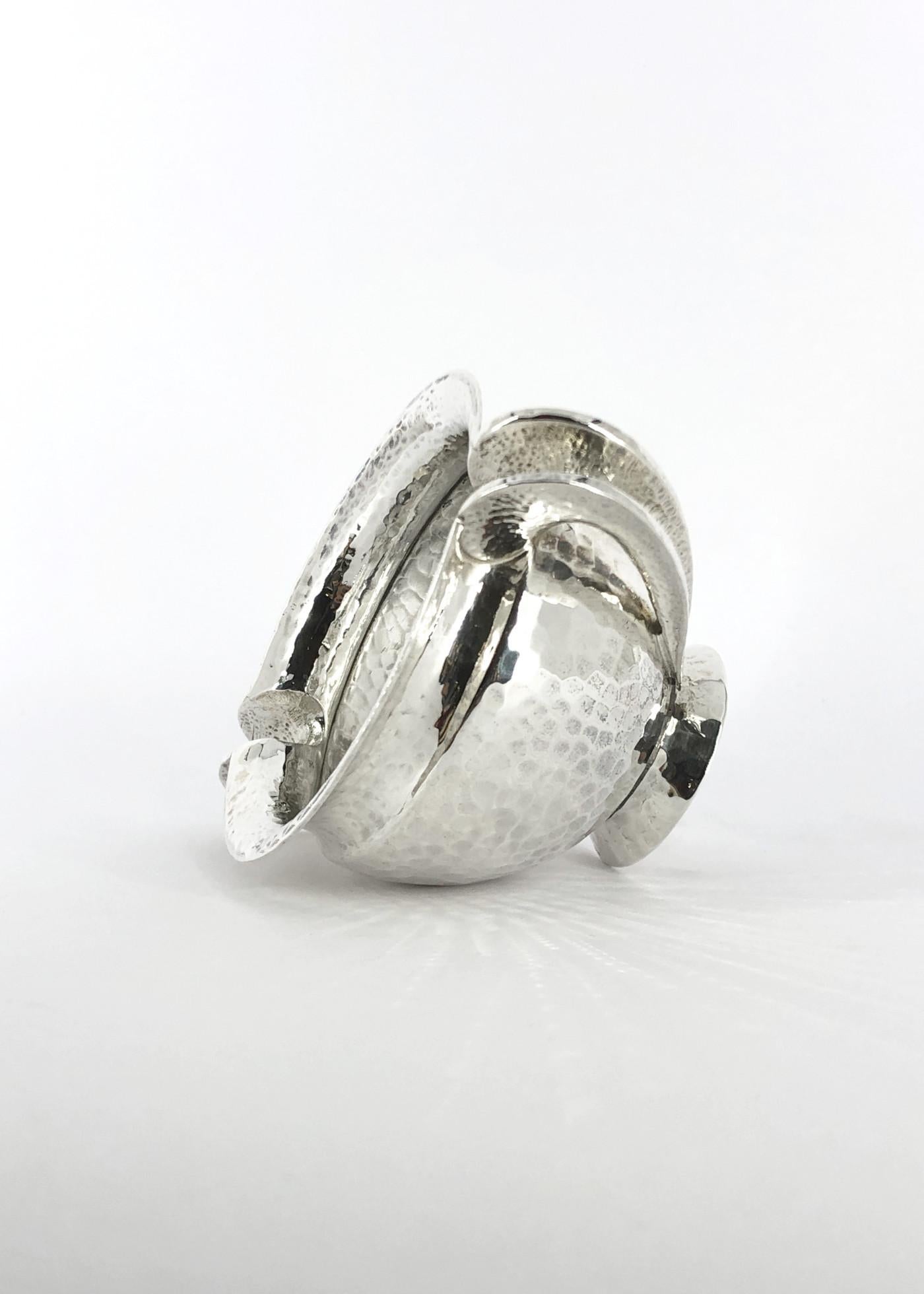 Pampaloni mini vaso troia in argento in vendita 2