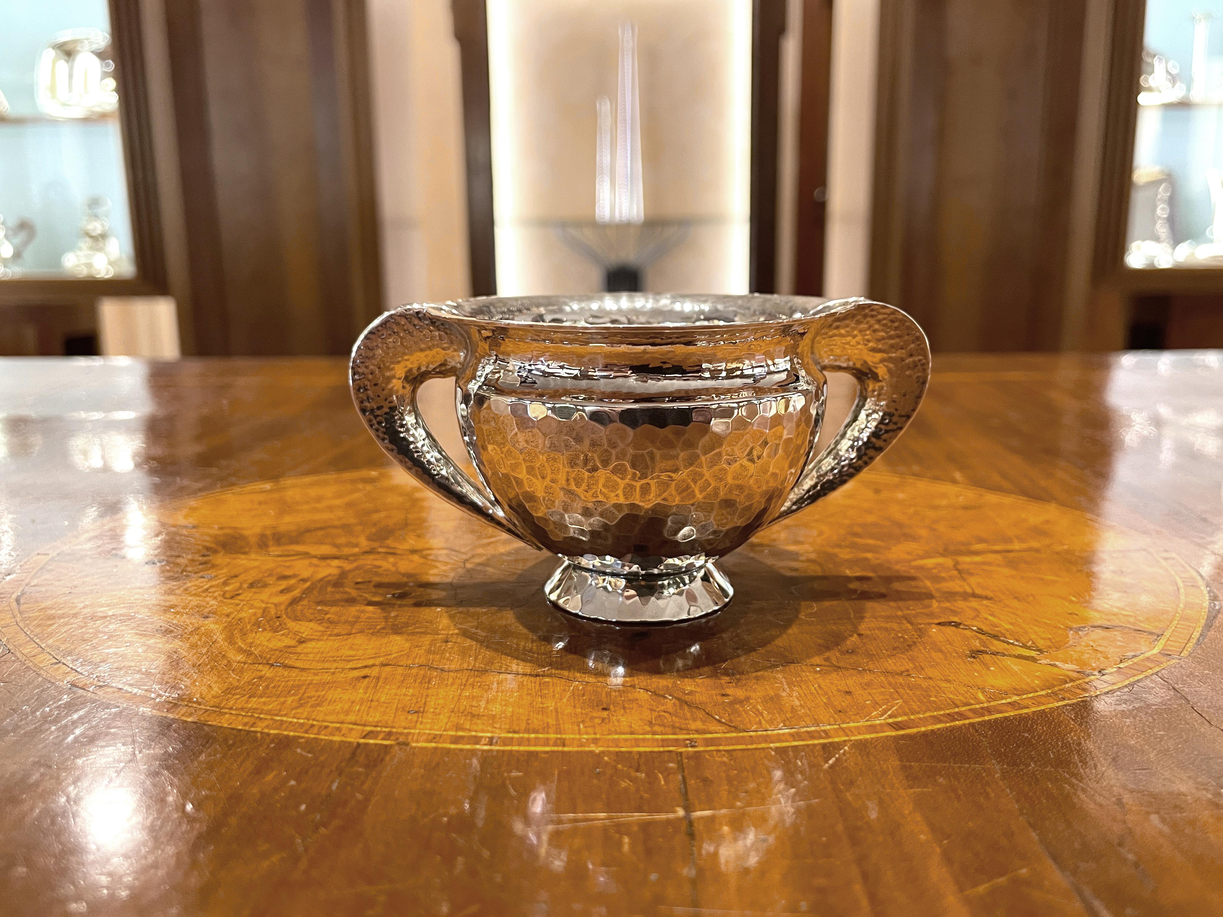 Pampaloni mini vaso troia in argento in vendita 3