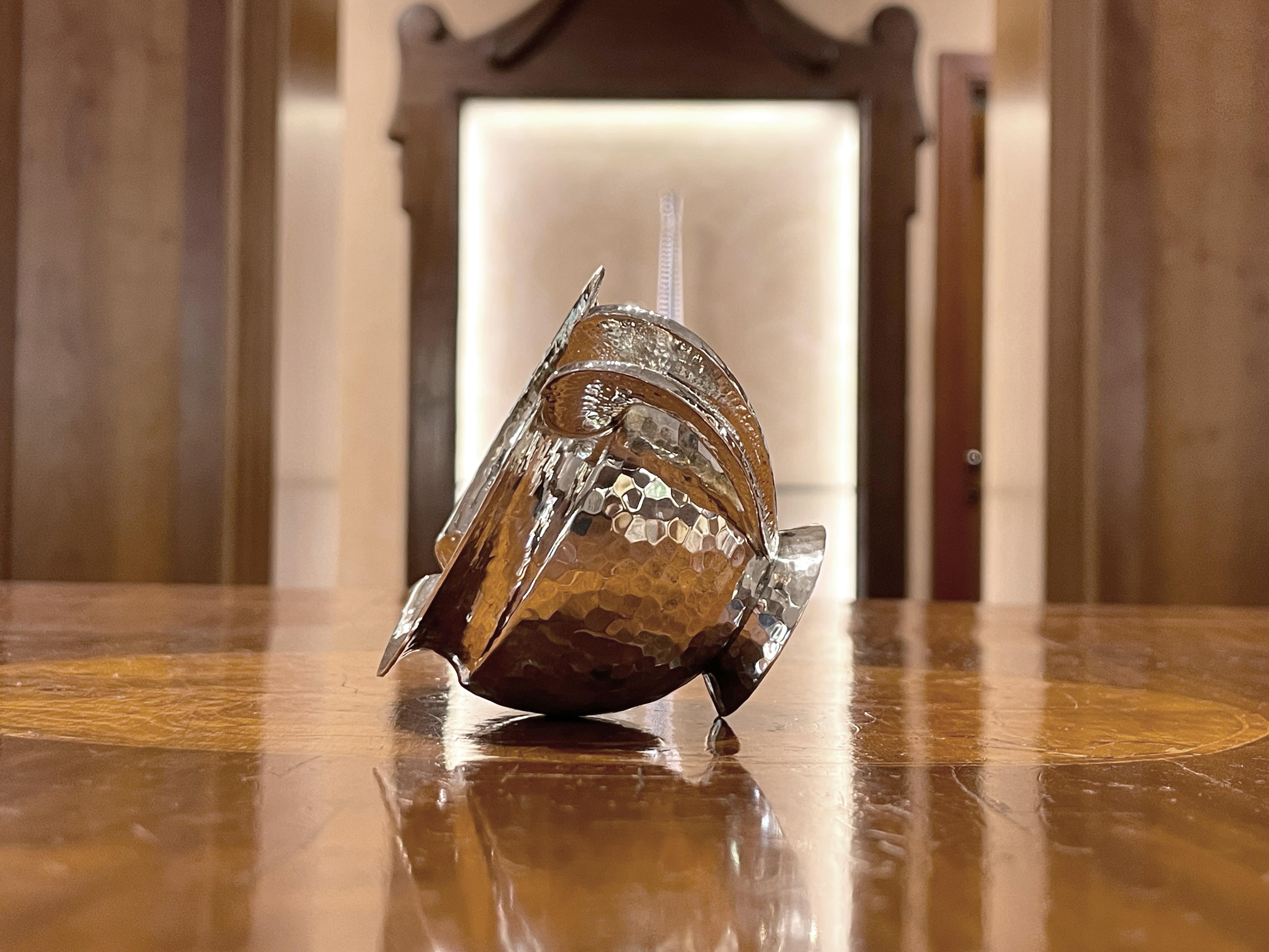 Pampaloni mini vaso troia in argento in vendita 4