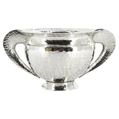 Pampaloni mini silver trojan vase