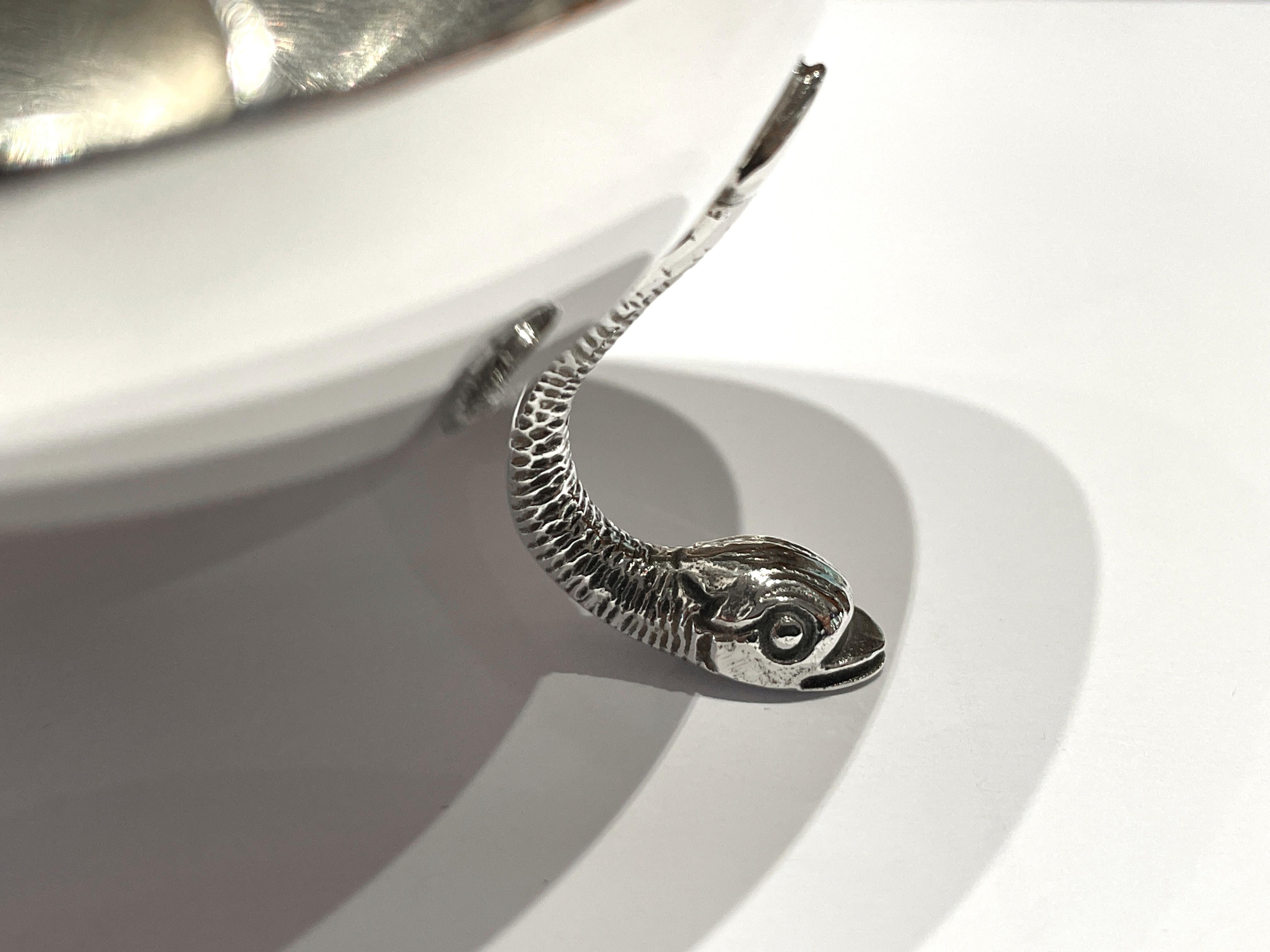 Pampaloni saliera, sale e pepe in argento sterling in vendita 2