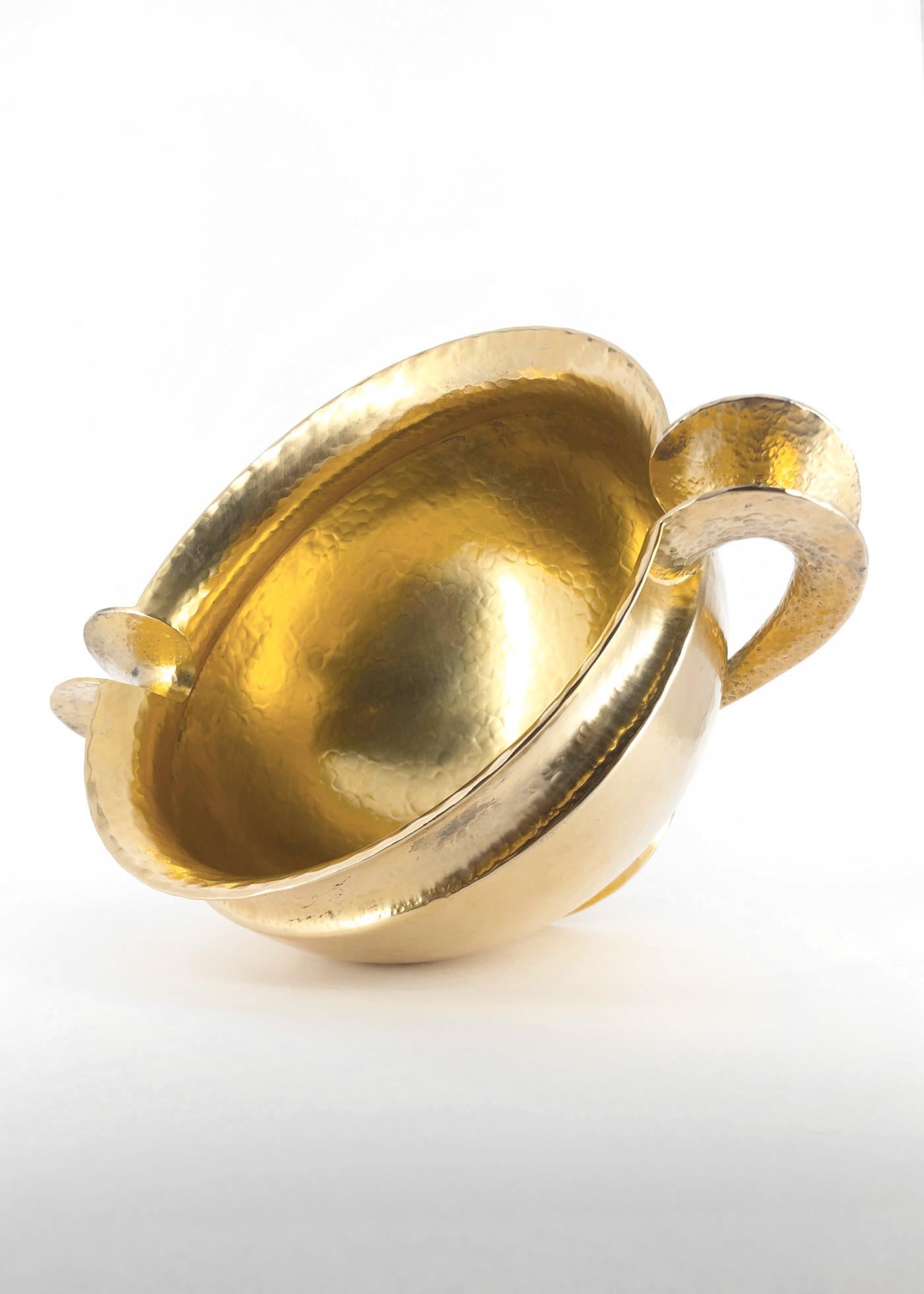 Pampaloni vaso troia in argento sterling dorato In condizioni Nuovo in vendita a Perugia, IT
