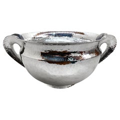 Pampaloni sterling silver trojan vase