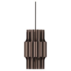 'Pan 190' Pendant Lamp Bronze by Bent Karlby for Lyfa