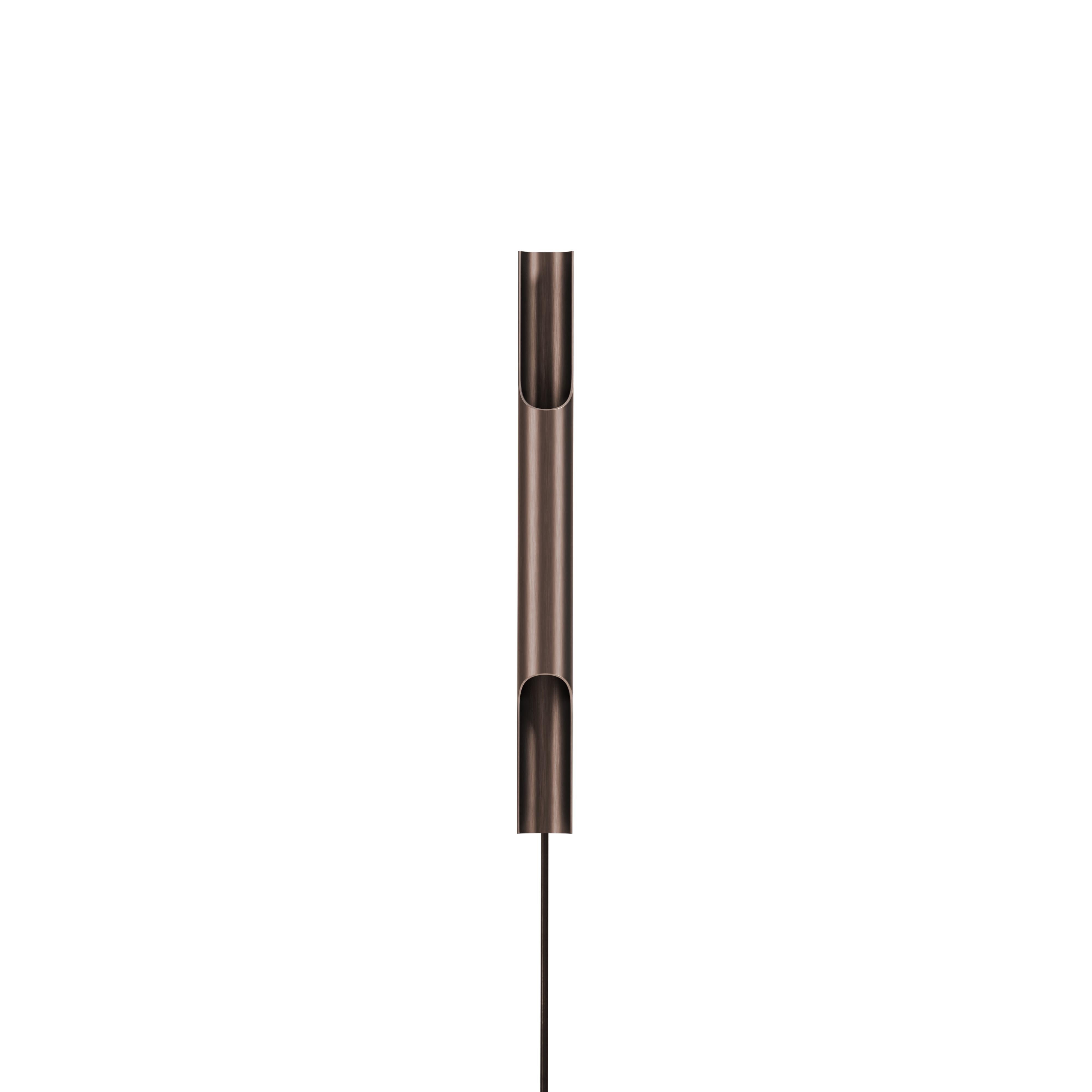 Pan 50' Lámpara de pared de bronce de Bent Karlby para Lyfa Escandinavo moderno en venta