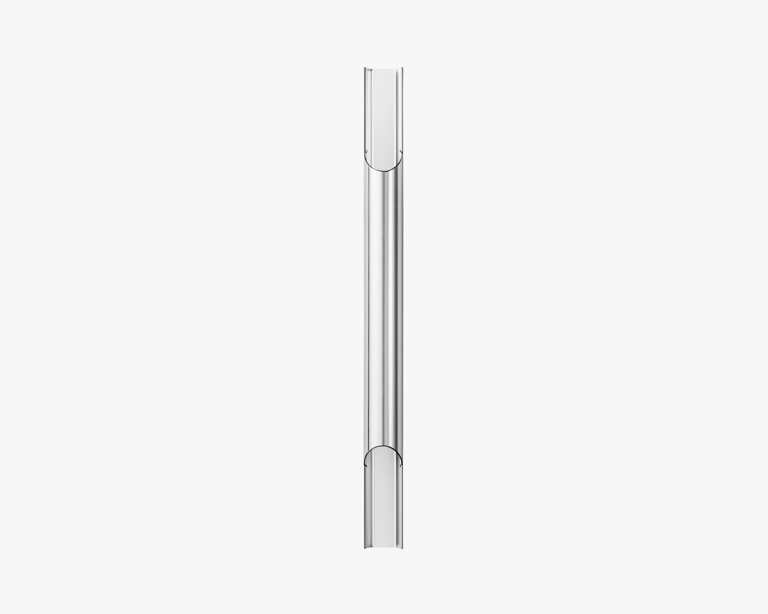 Wall lamp Pan / 50 by Lyfa
Wall lamp Pan / 50 signed by Bent Karlby for Lyfa

Polished aluminum
L.50 mm H.600 mm

Bulbs: 2 x E14 max 40W (110-230V)


Pan Wall 50 has two internal light sources. Pointing in each direction, they ensure that