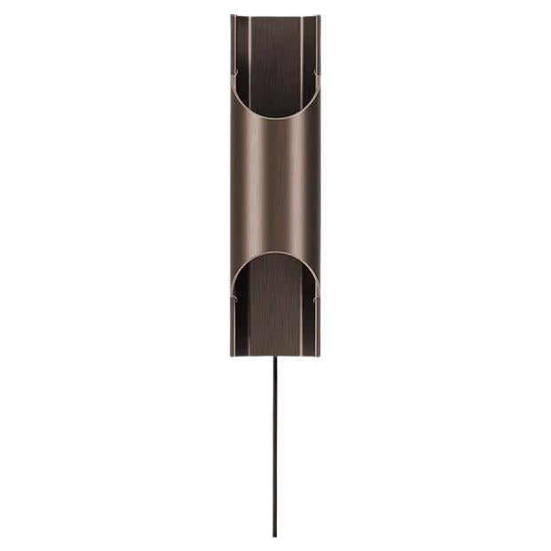 Bronze-Wandleuchte „Pan 95“ von Bent Karlby für Lyfa