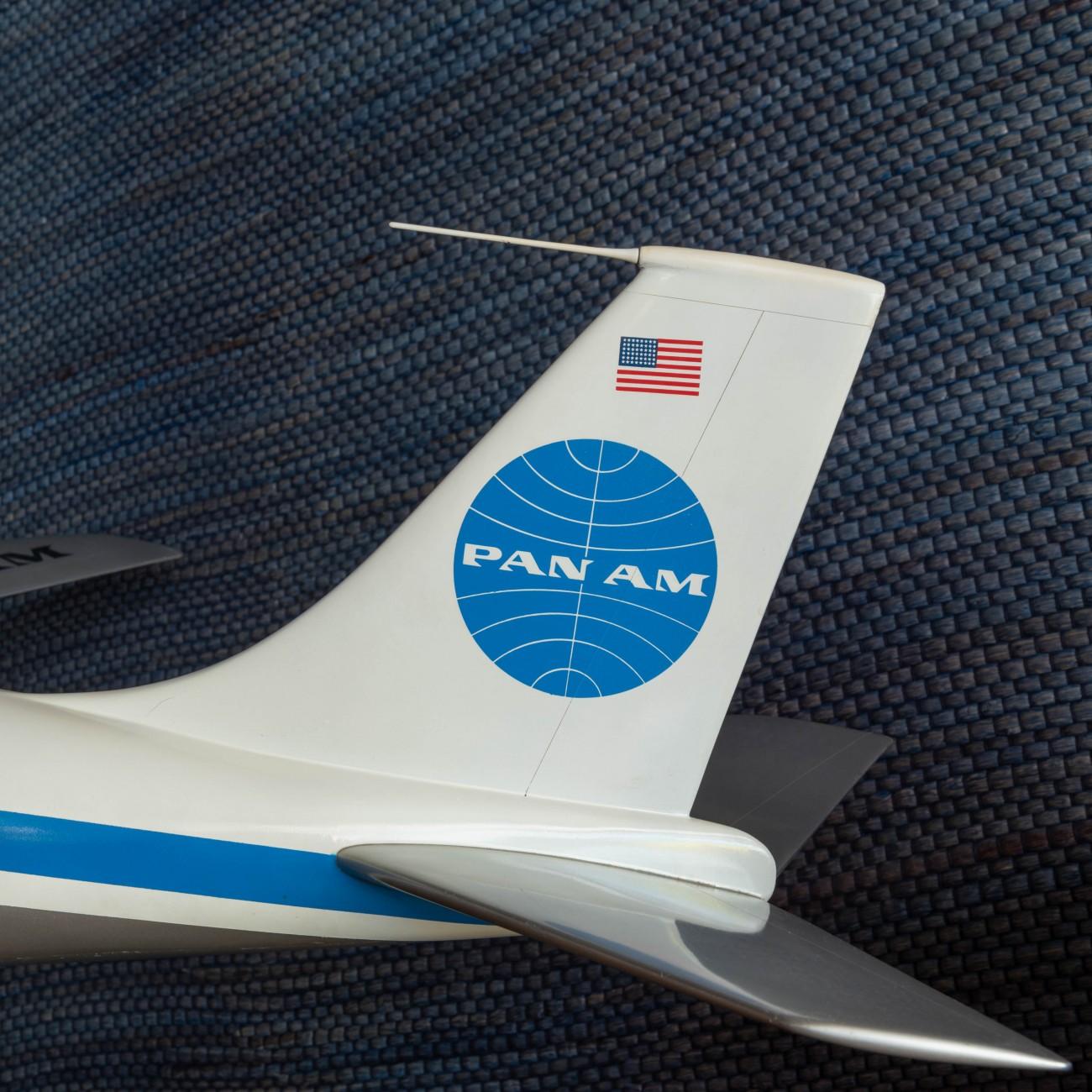 American Pan Am Boeing 707 Model Aircraft, circa 1958 For Sale
