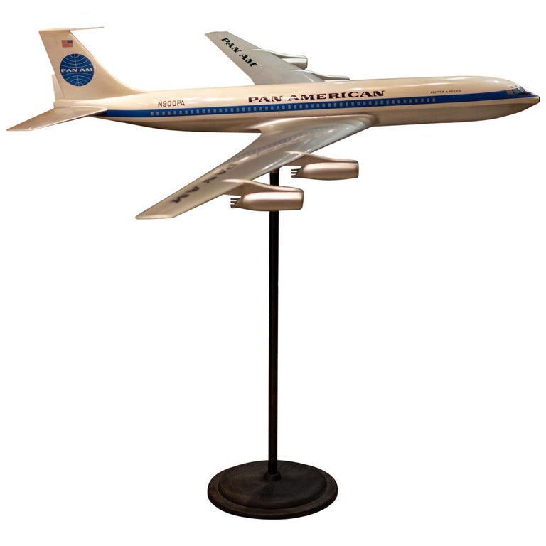 Single Plane Pan Am Metal Toy Plane Pan Am Boeing 707 Model
