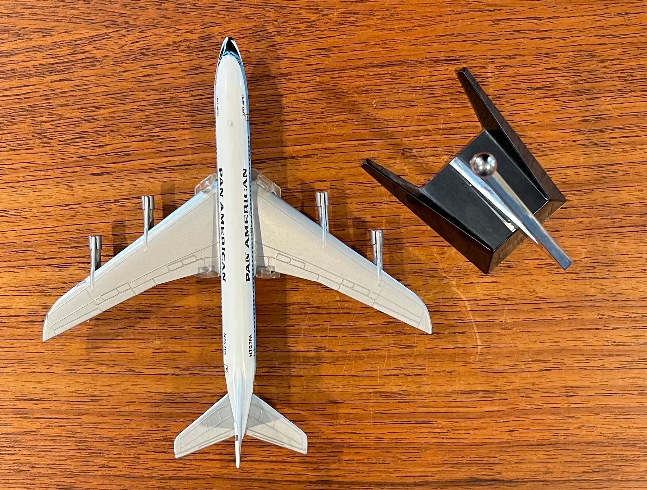 Pan American Airlines Boeing 707 Jetliner / Airplane Contractor Desk Model 5