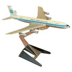 Pan American Airlines Boeing 707 Jetliner / Airplane Contractor Desk Model
