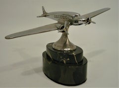 Pan American - Grace Airways Airplane Model Advertising Paperweight. c1930´s