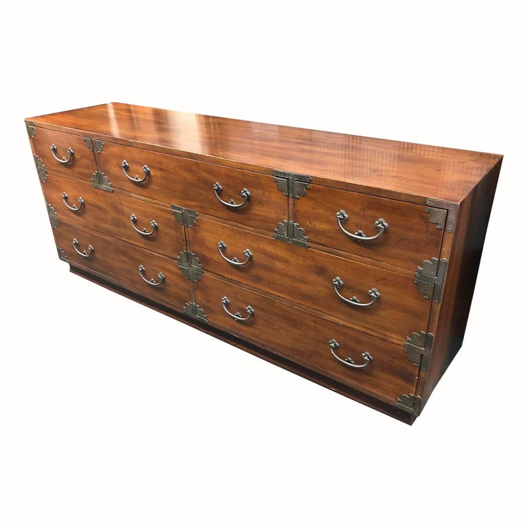 Pan Asian Seven Drawer Dresser, by Henredon For Sale at 1stDibs