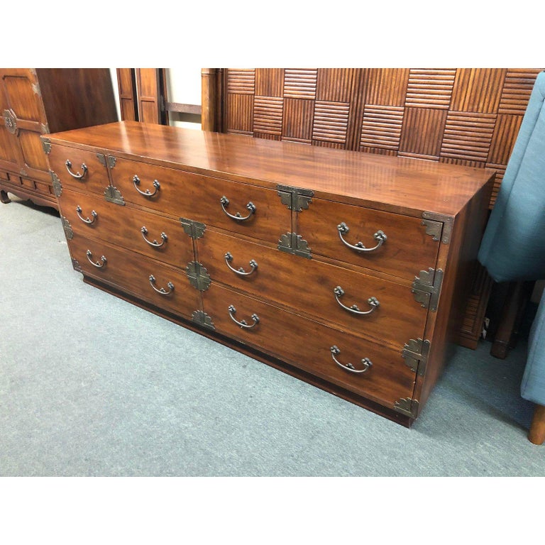 Pan Asian Seven Drawer Dresser, by Henredon For Sale at 1stDibs