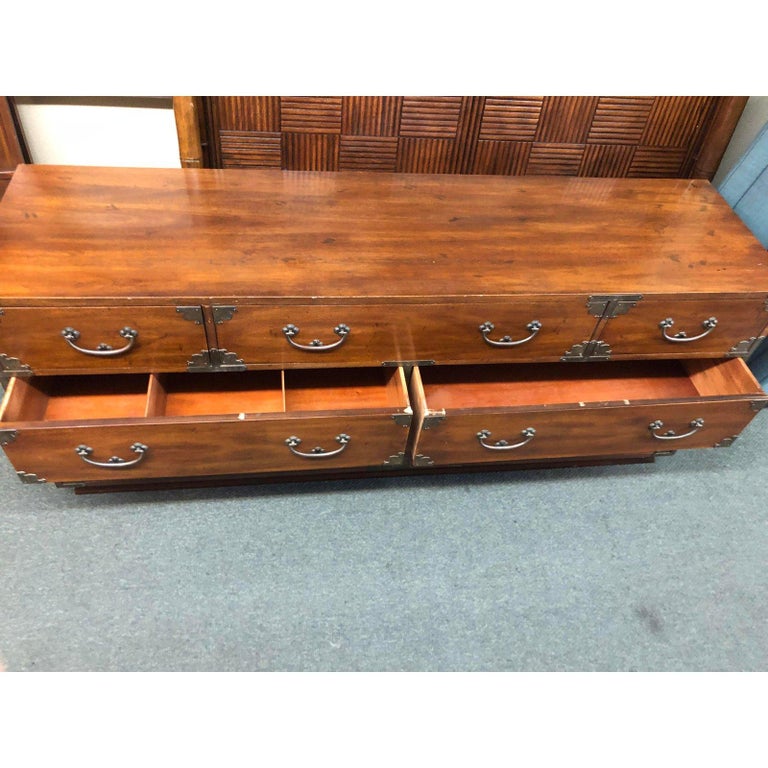 Pan Asian Seven Drawer Dresser By Henredon For At 1stdibs Pan Asian Seven Drawer Dresser By Henredon For At 1stdibs
