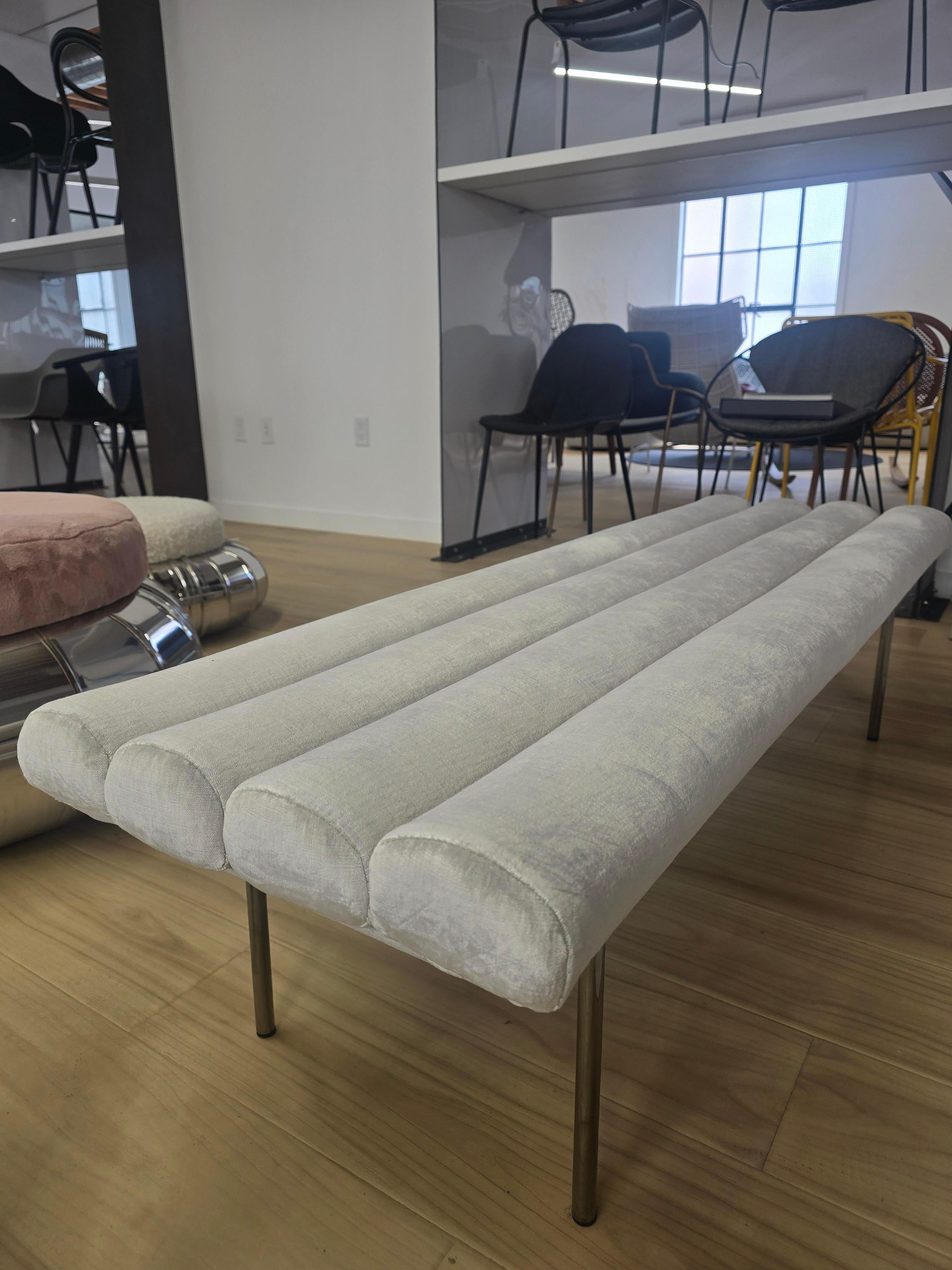 Pan Flute Bench *Showroom Sample For Sale 3