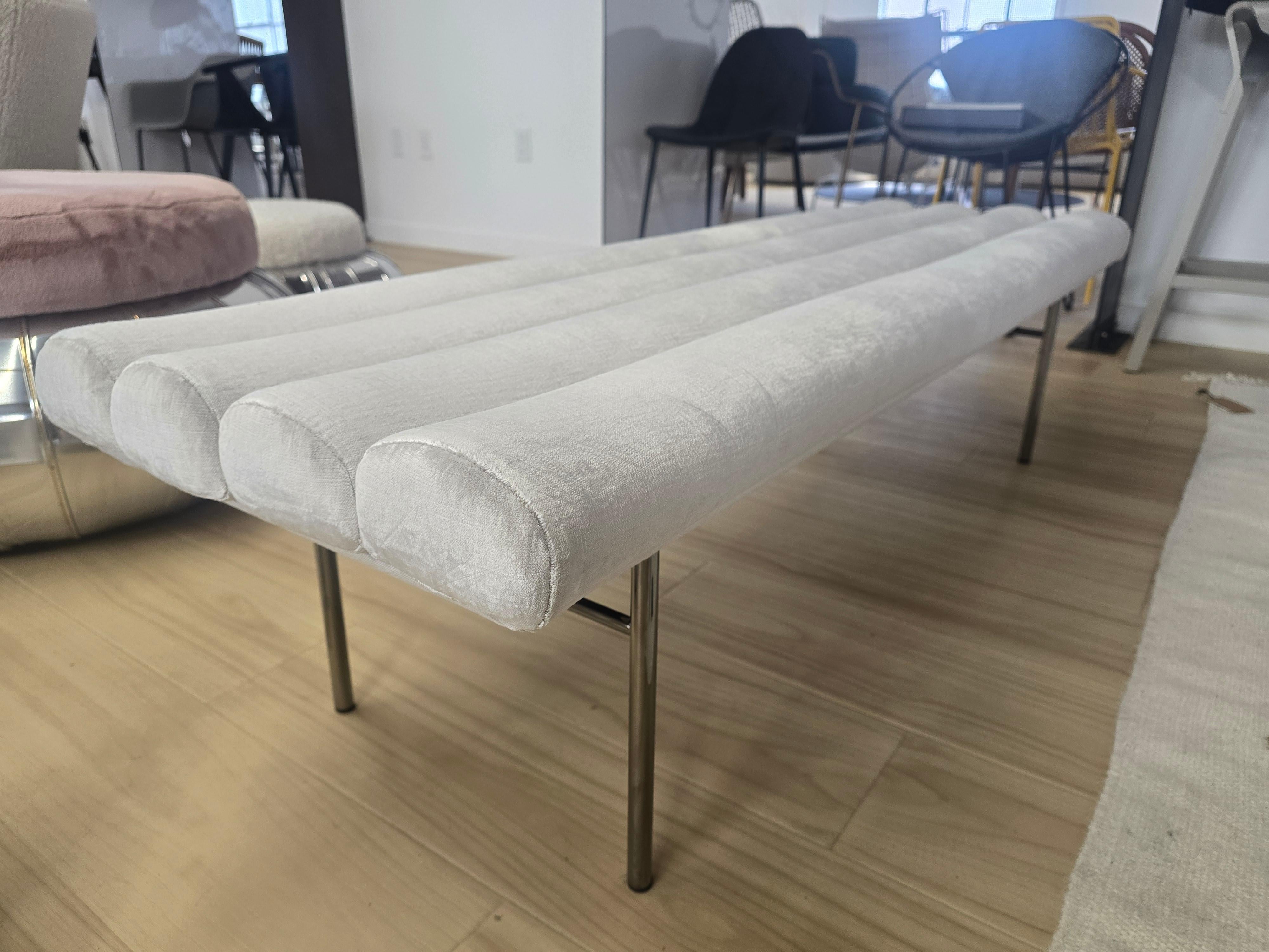Pan Flute Bench *Showroom Sample For Sale 4