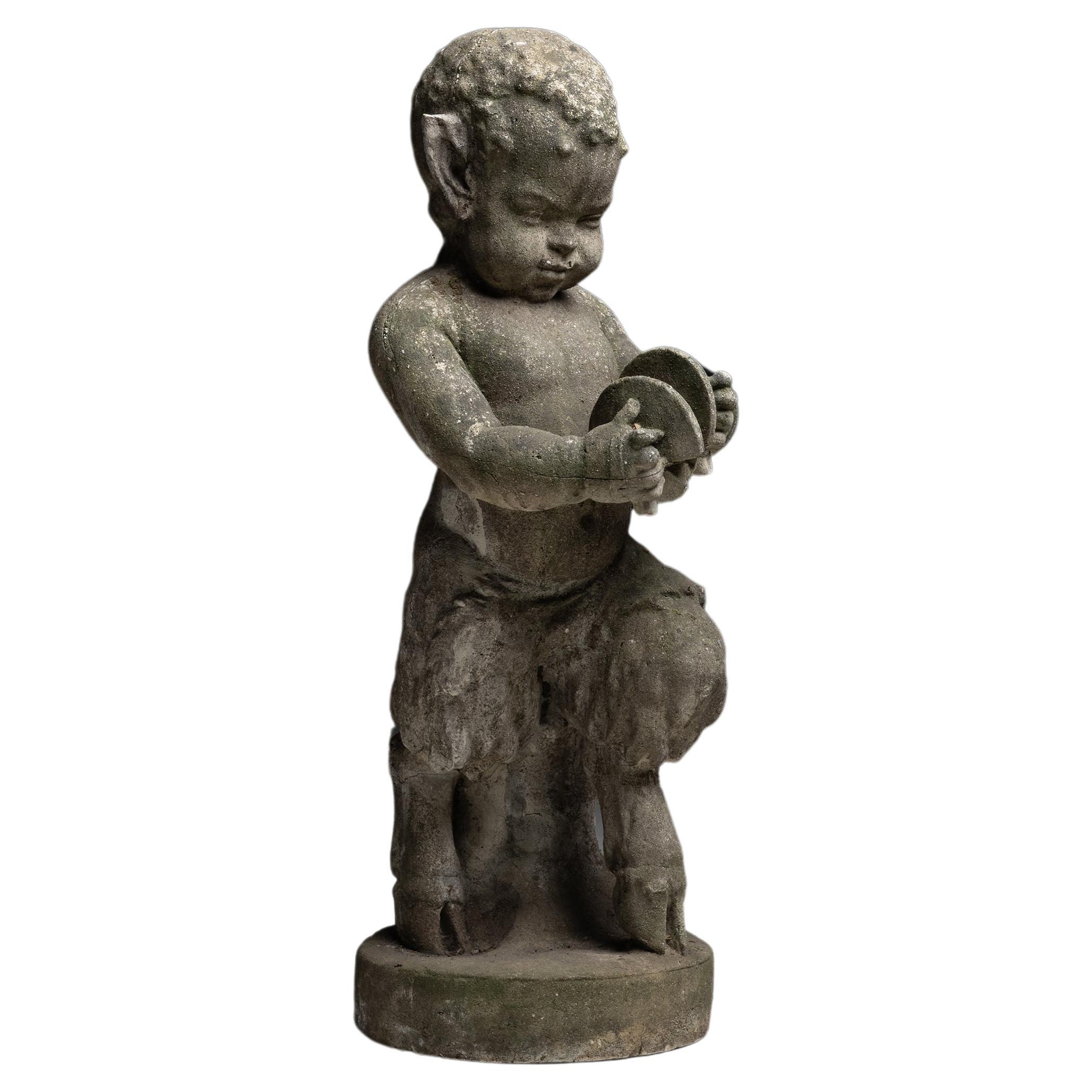 Pan Garden Statue, France circa 1850