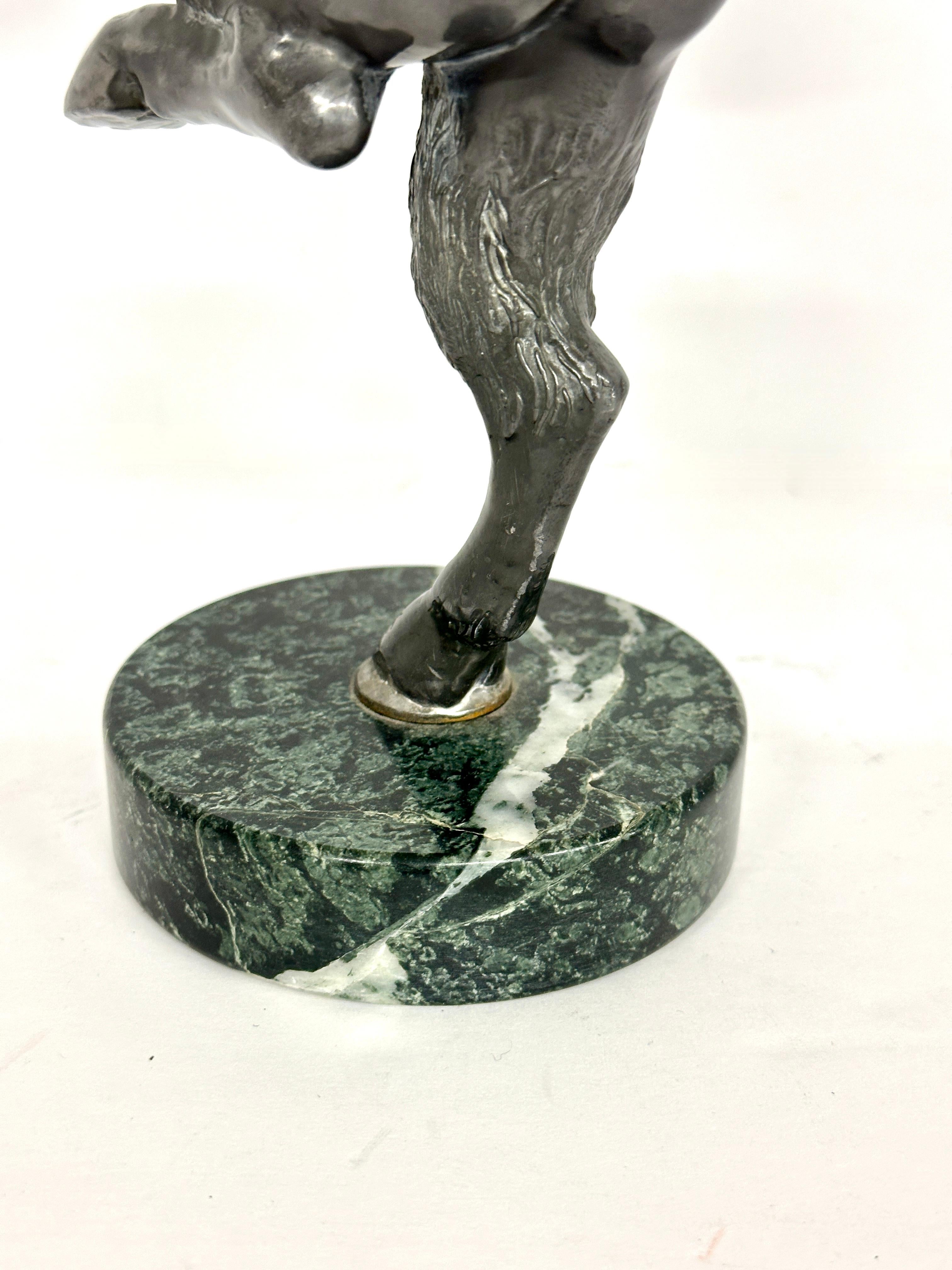 Pan che suona i flauti, scultura neoclassica in vendita 3